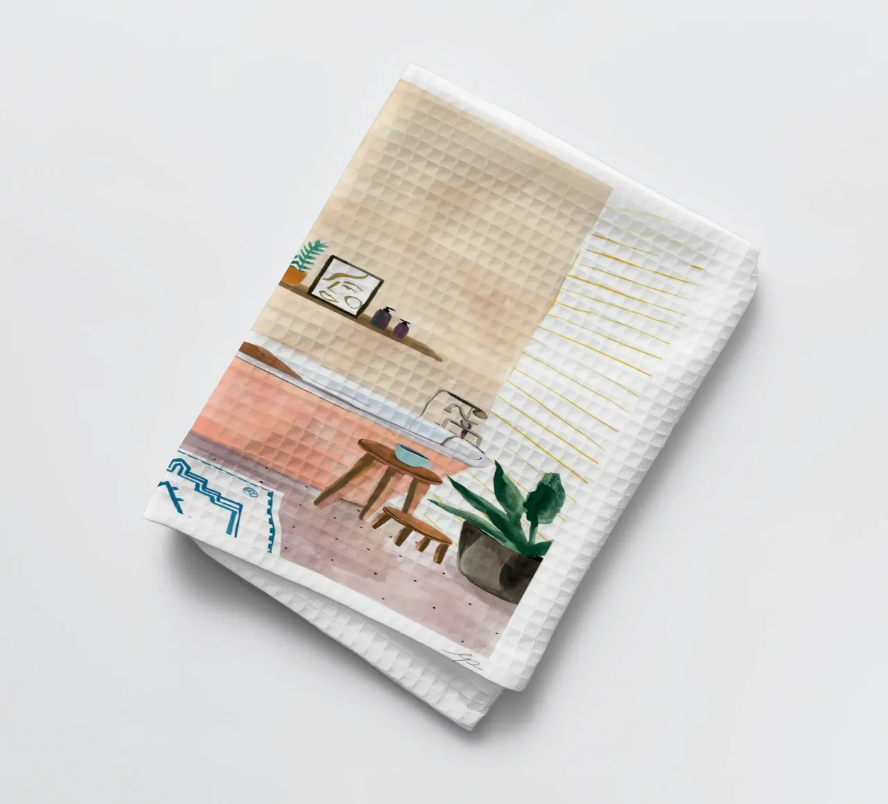 L'heure du bain torchon de hite Shop