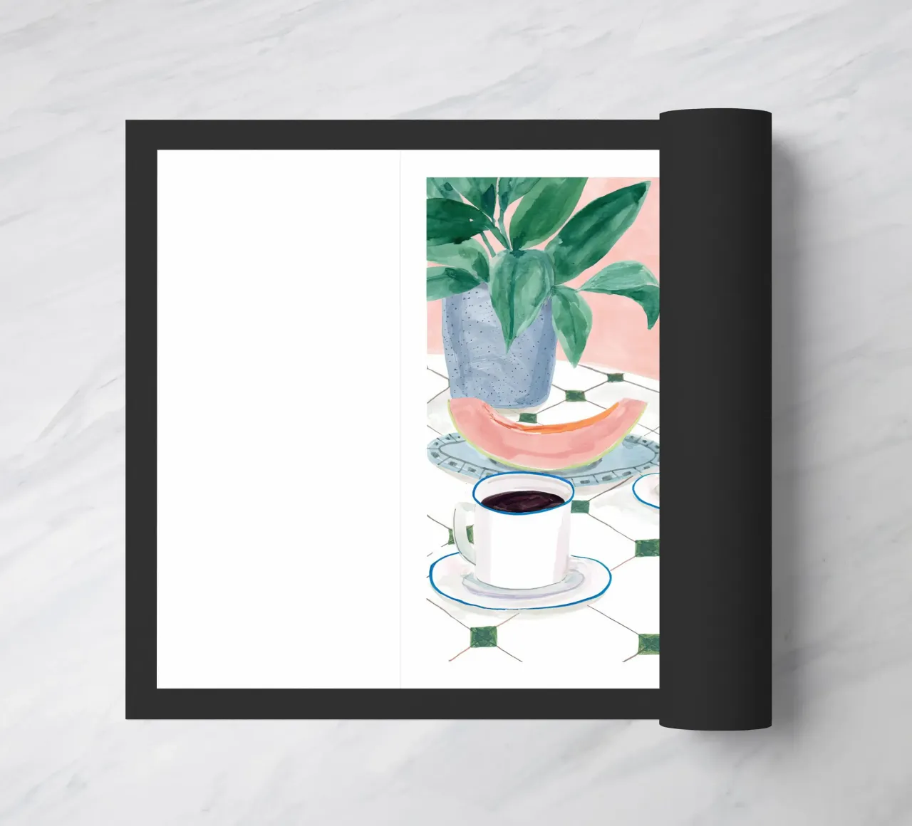 Melon Mornings doormat by hite Shop