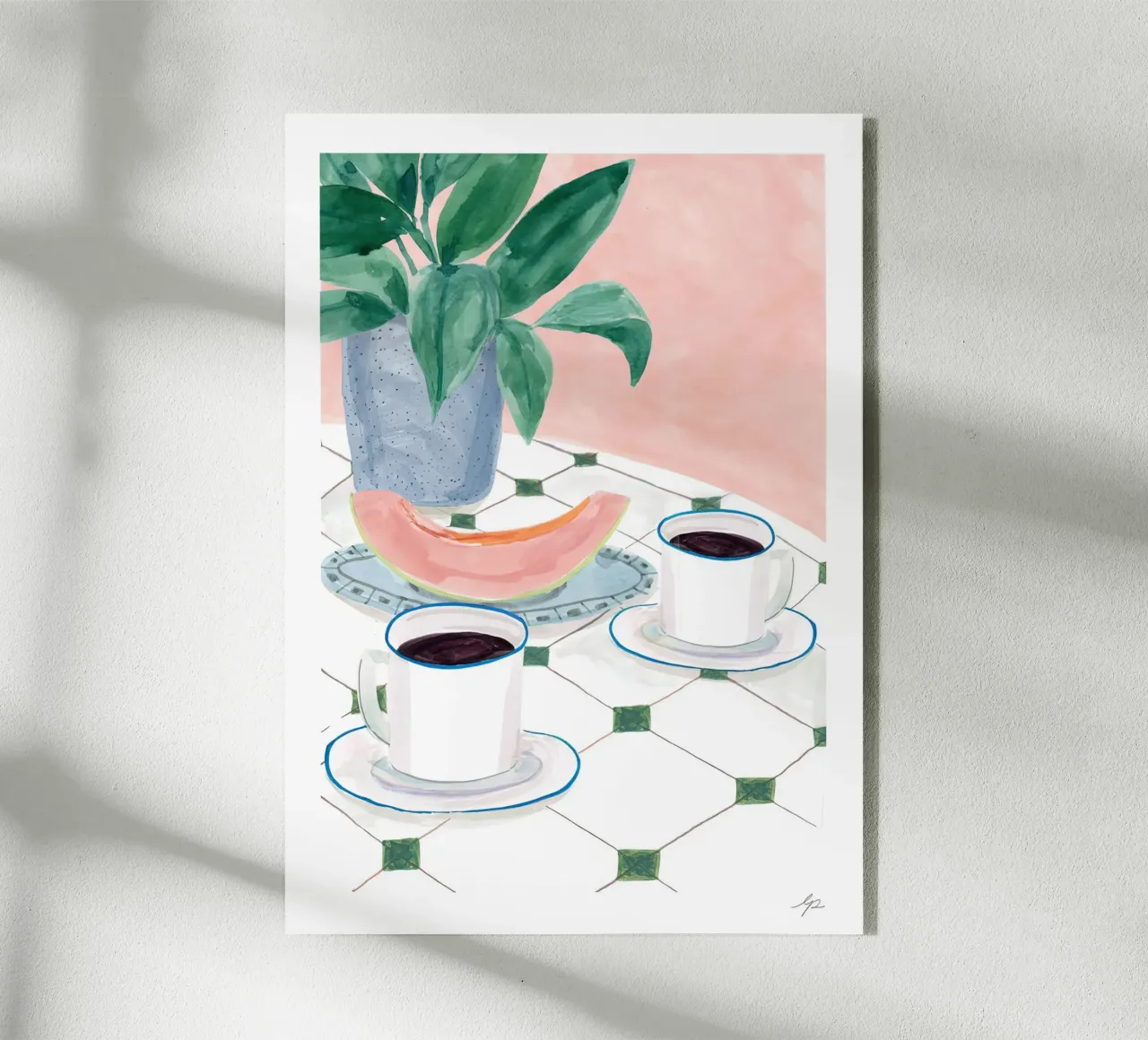 Melon Mornings plexiglass da hite Shop