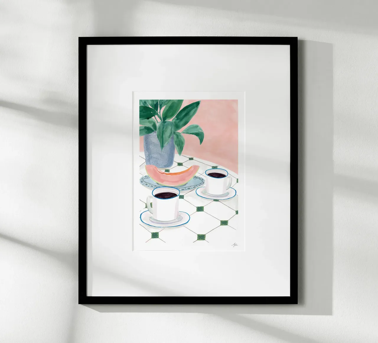 Melon Mornings poster by hite Shop