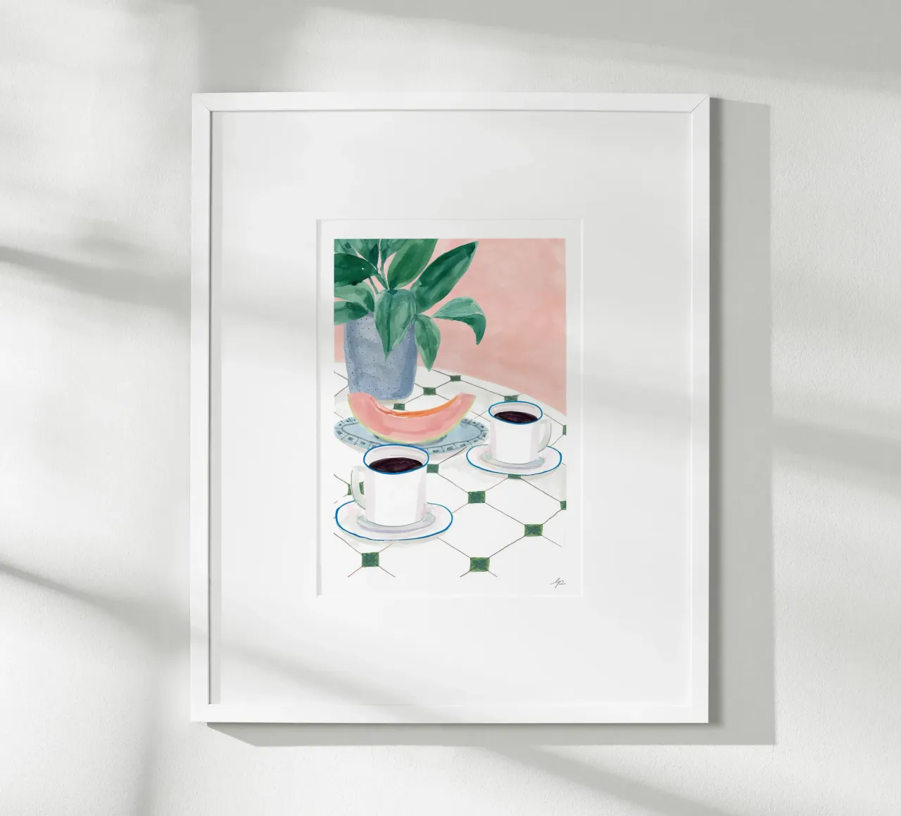 Melon Mornings poster by hite Shop