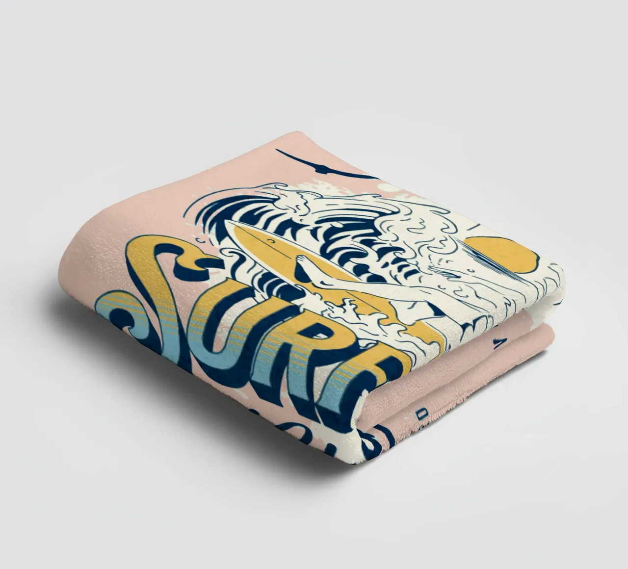 Catch The Wave Everyday towel by Gunawan Rb
