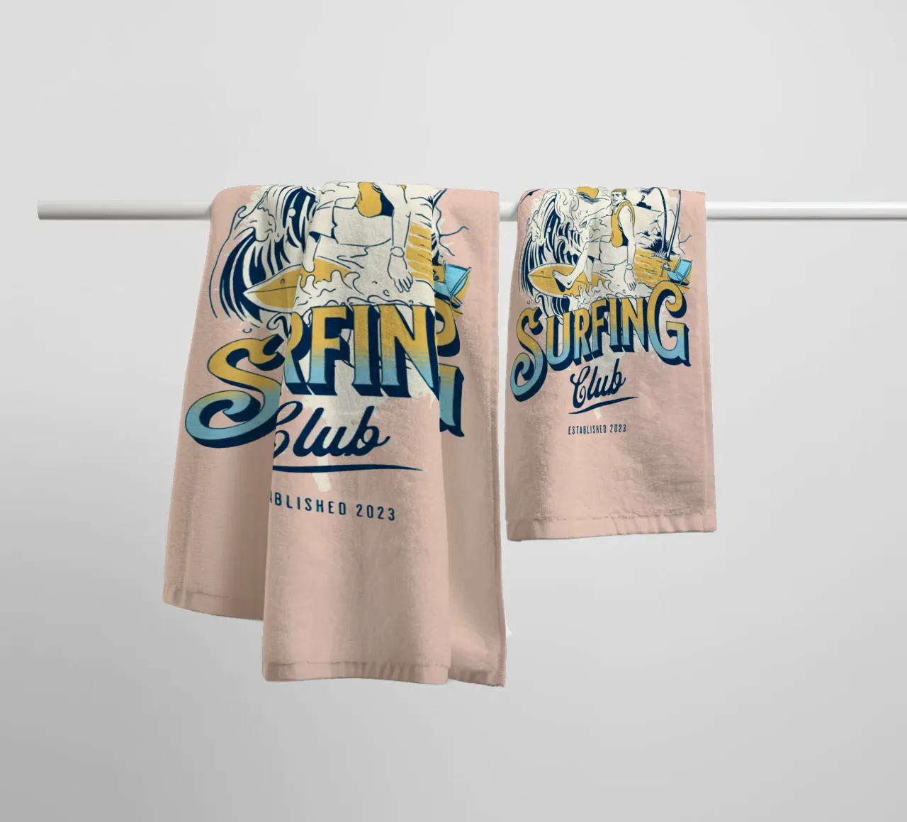 Catch The Wave Everyday towel by Gunawan Rb