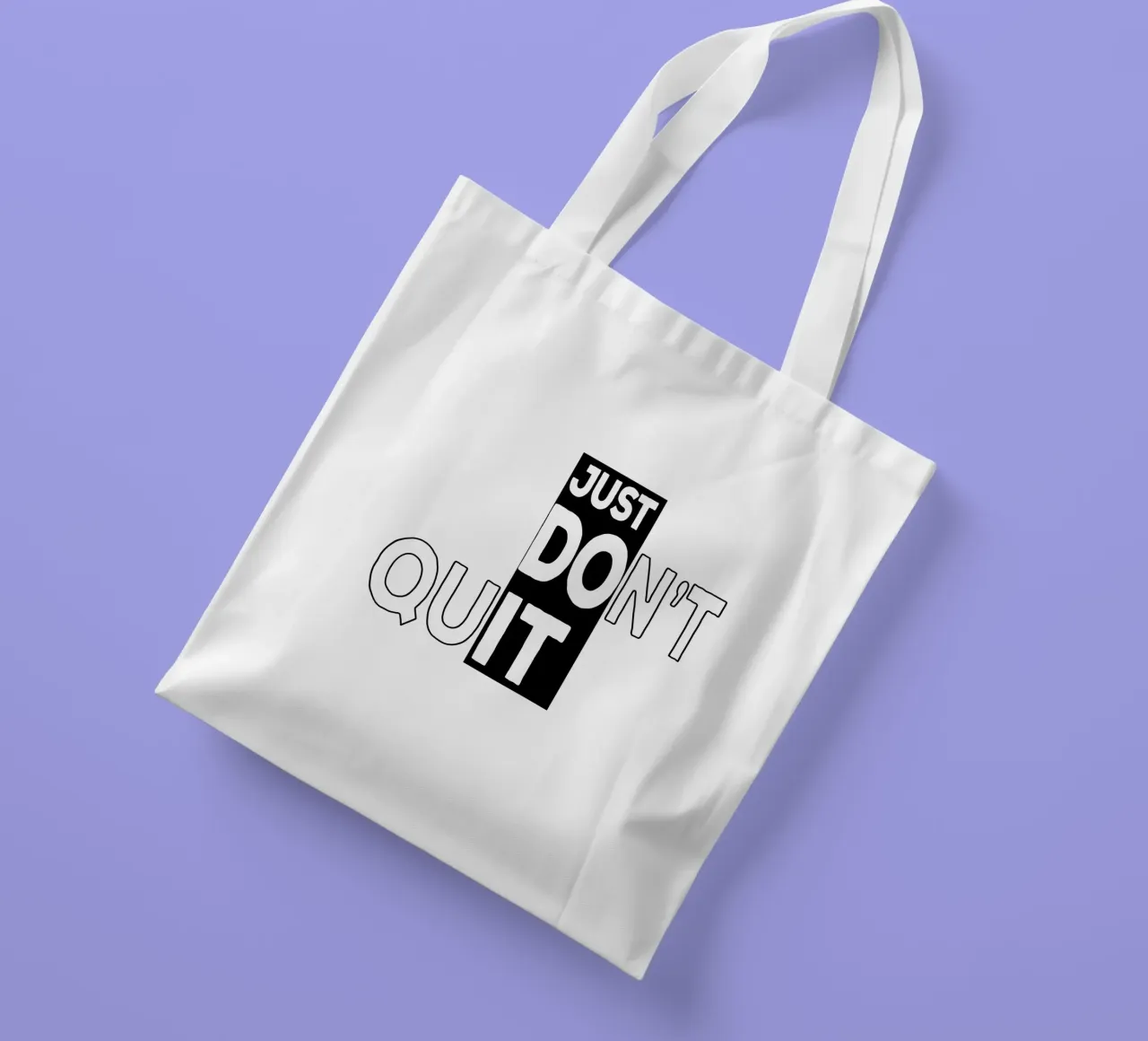 [Just Do it] Don't Quit tote bag by Gunawan Rb