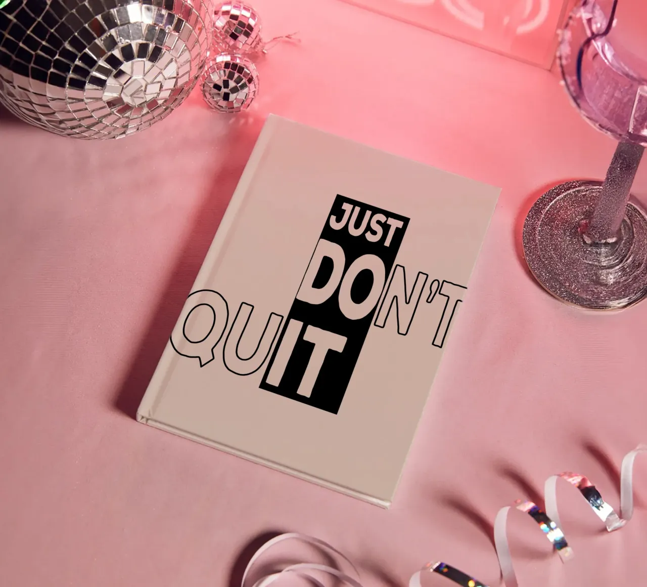 [Just Do it] Don't Quit notebook by Gunawan Rb