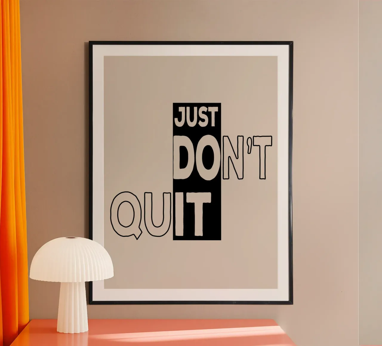 [Just Do it] Don't Quit hahnemühle by Gunawan Rb