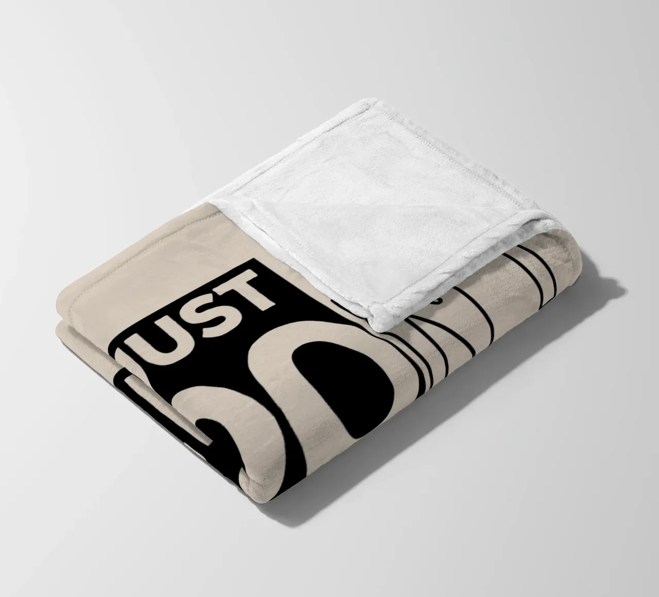 [Just Do it] Don't Quit fleece blanket by Gunawan Rb