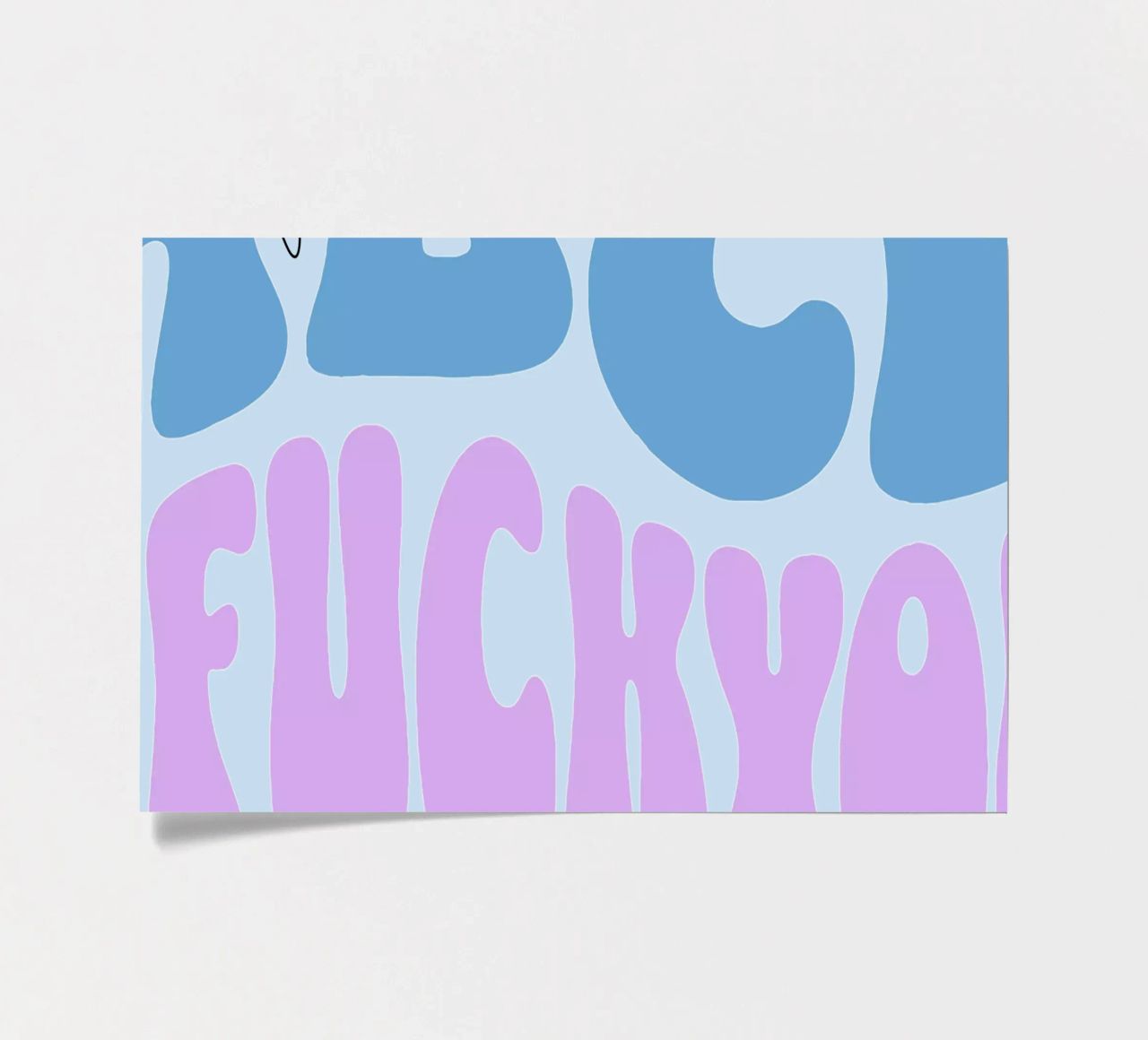 ABCD AND FUCK YOU sticker sheet by Gunawan Rb