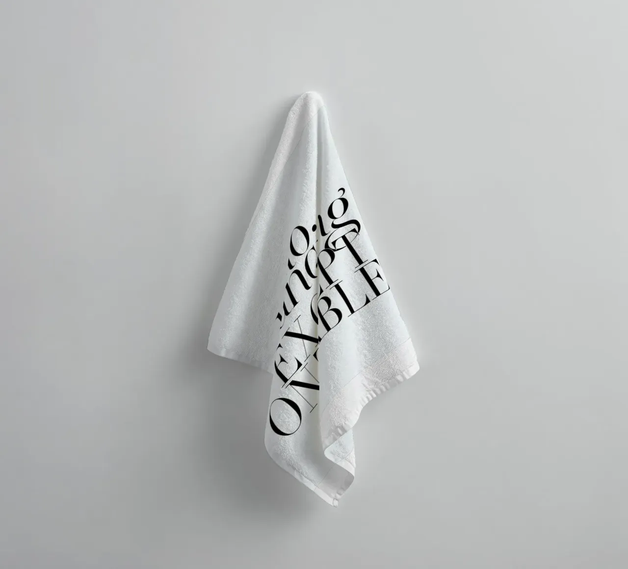 No Dancing Except On Tables typography quote Handtuch von Honeymoon Hotel
