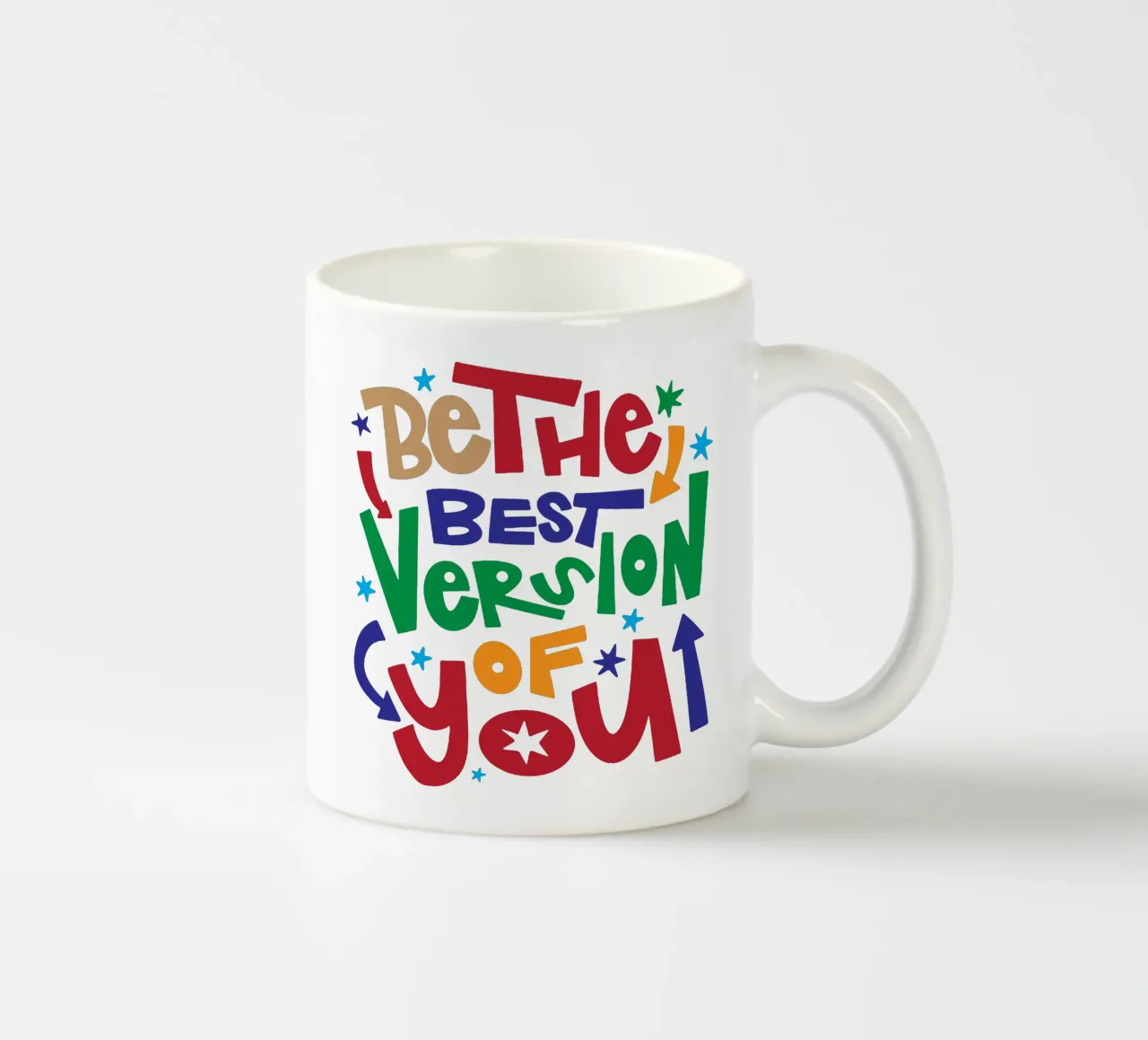 Siate la versione migliore di voi stessi tazza in ceramica da Gunawan Rb
