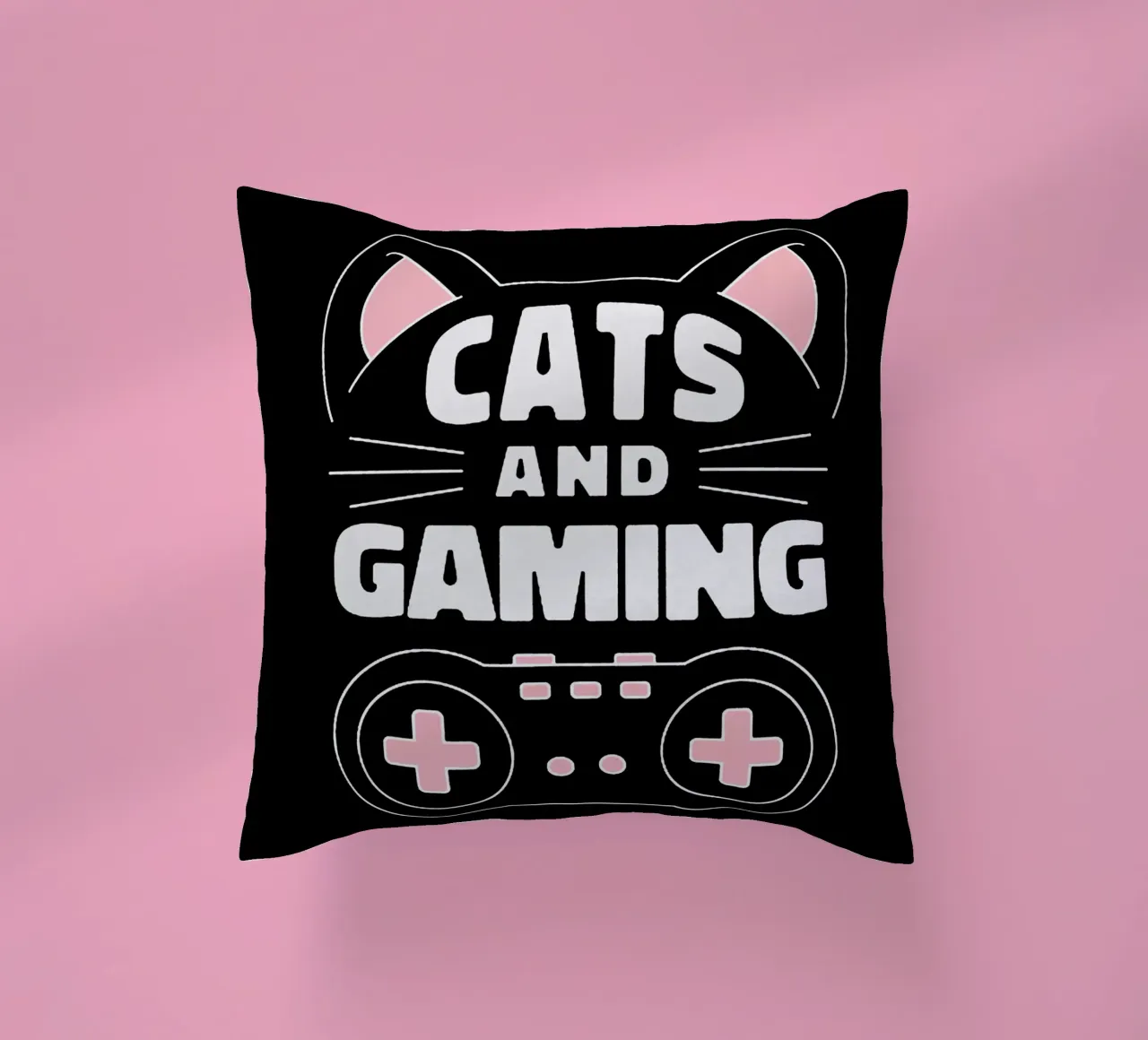 Gatto e gioco cuscino da Gunawan Rb