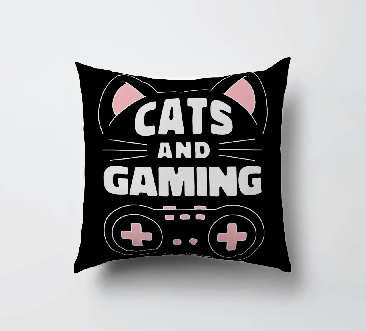 Gatto e gioco cuscino da Gunawan Rb