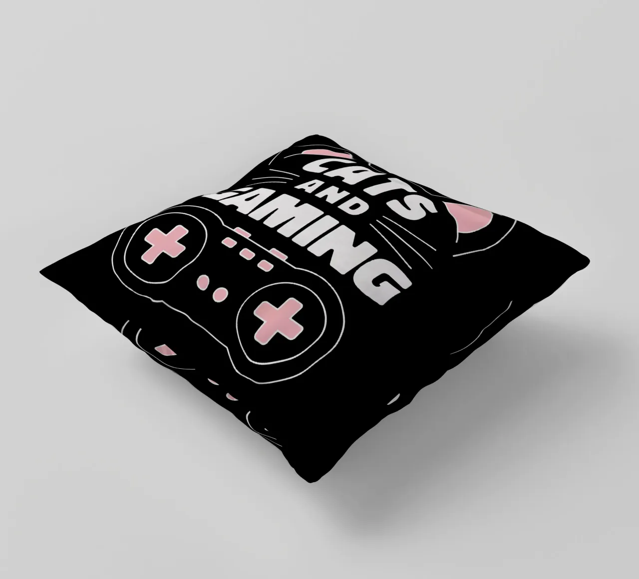Gatto e gioco cuscino da Gunawan Rb