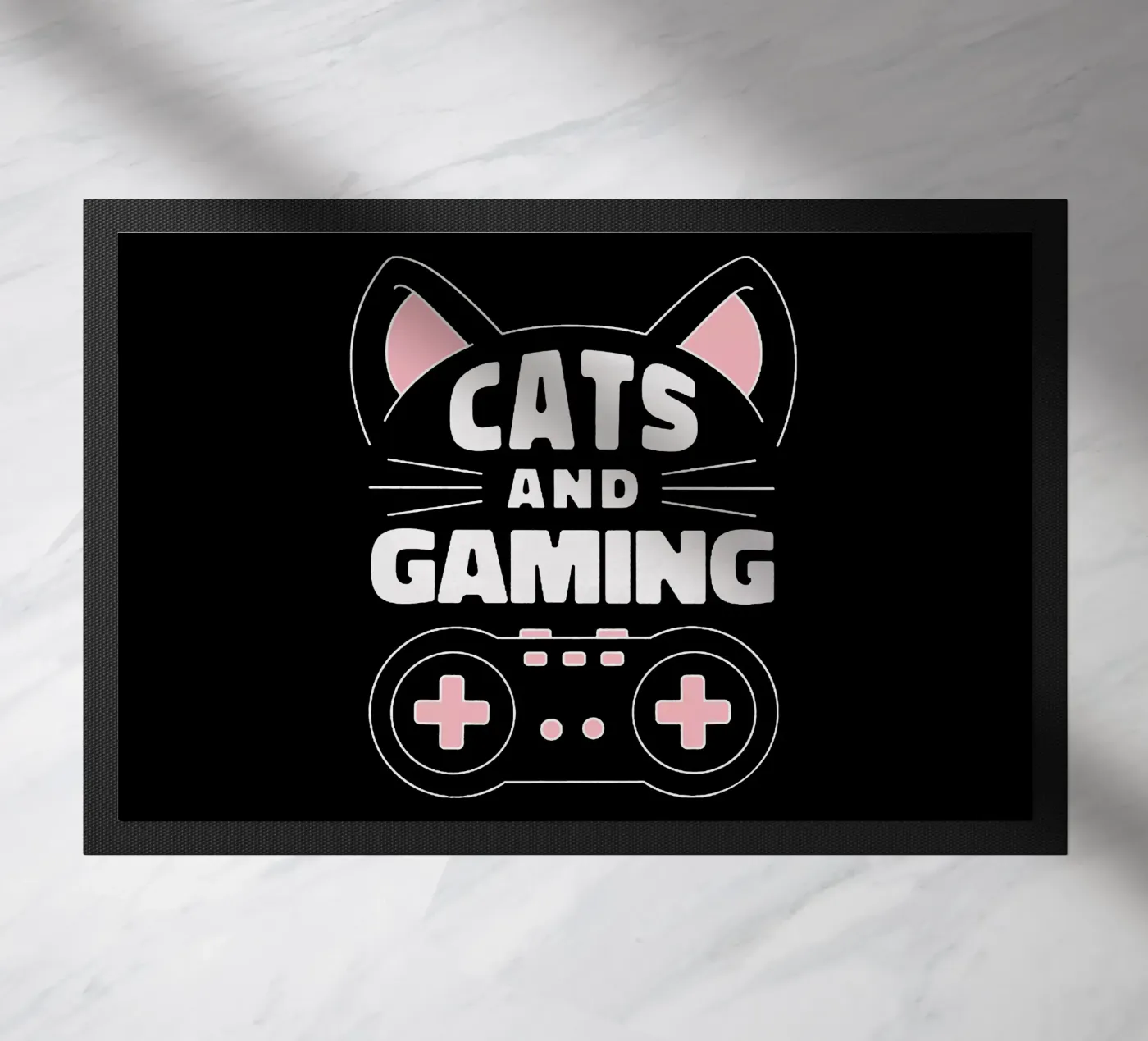 Gatto e gioco zerbino da Gunawan Rb