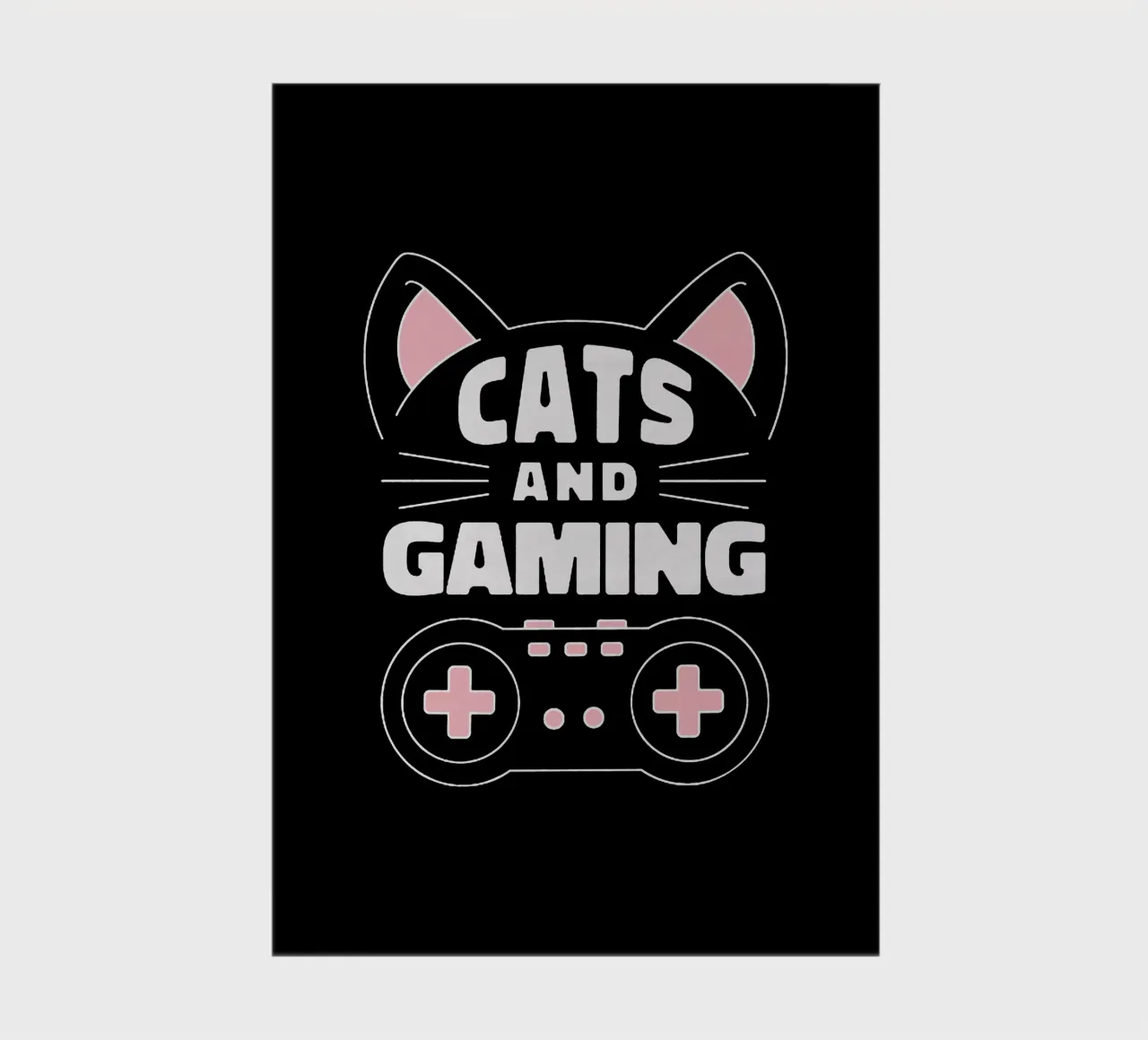 Cat & Game notebook by Gunawan Rb