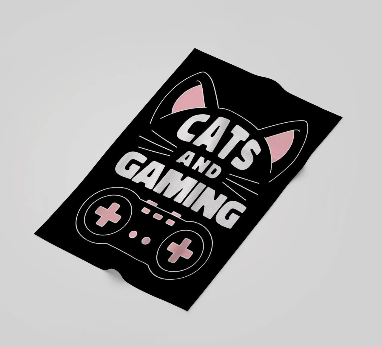 Gatto e gioco telo mare da Gunawan Rb