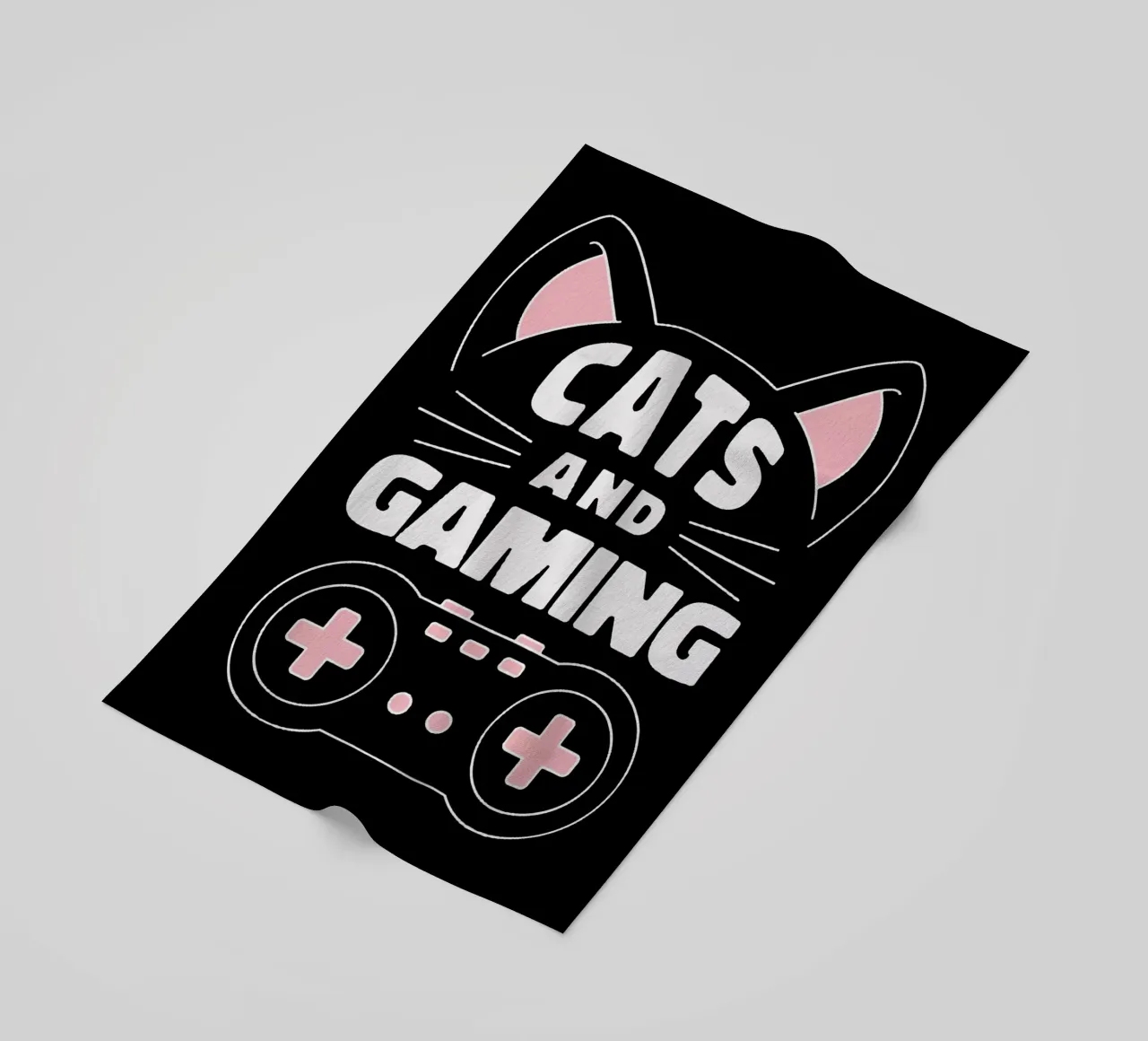 Gatto e gioco telo mare da Gunawan Rb