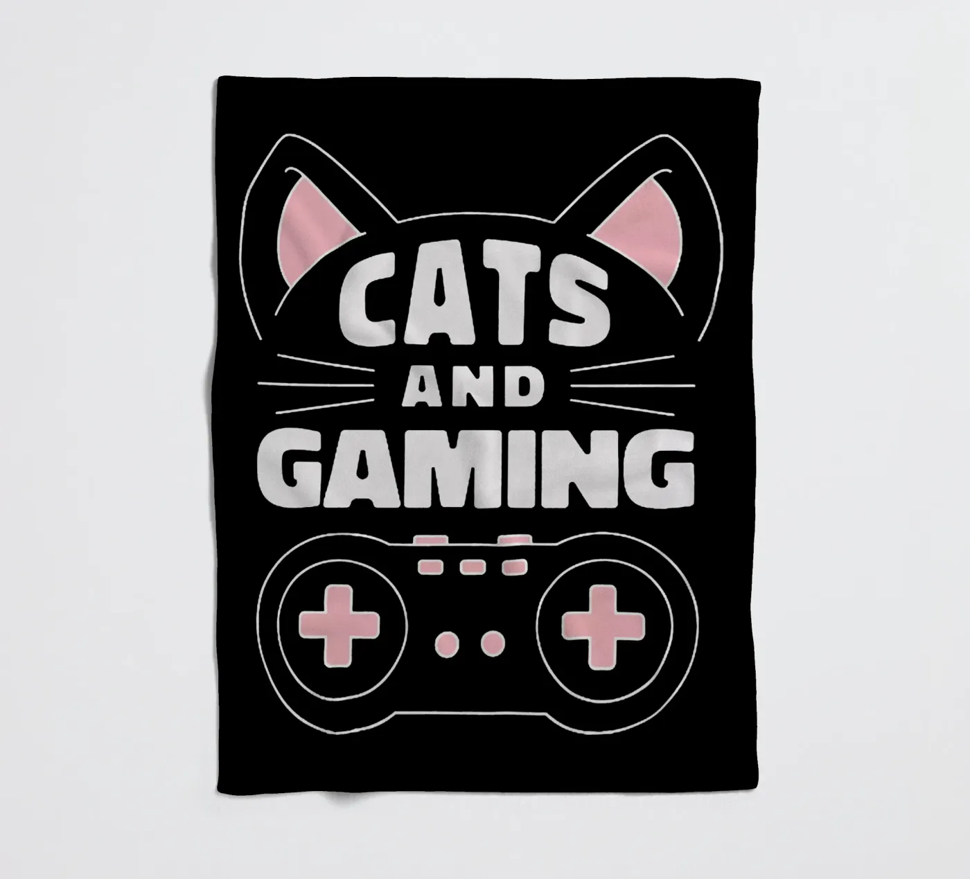 Gatto e gioco coperta in pile da Gunawan Rb