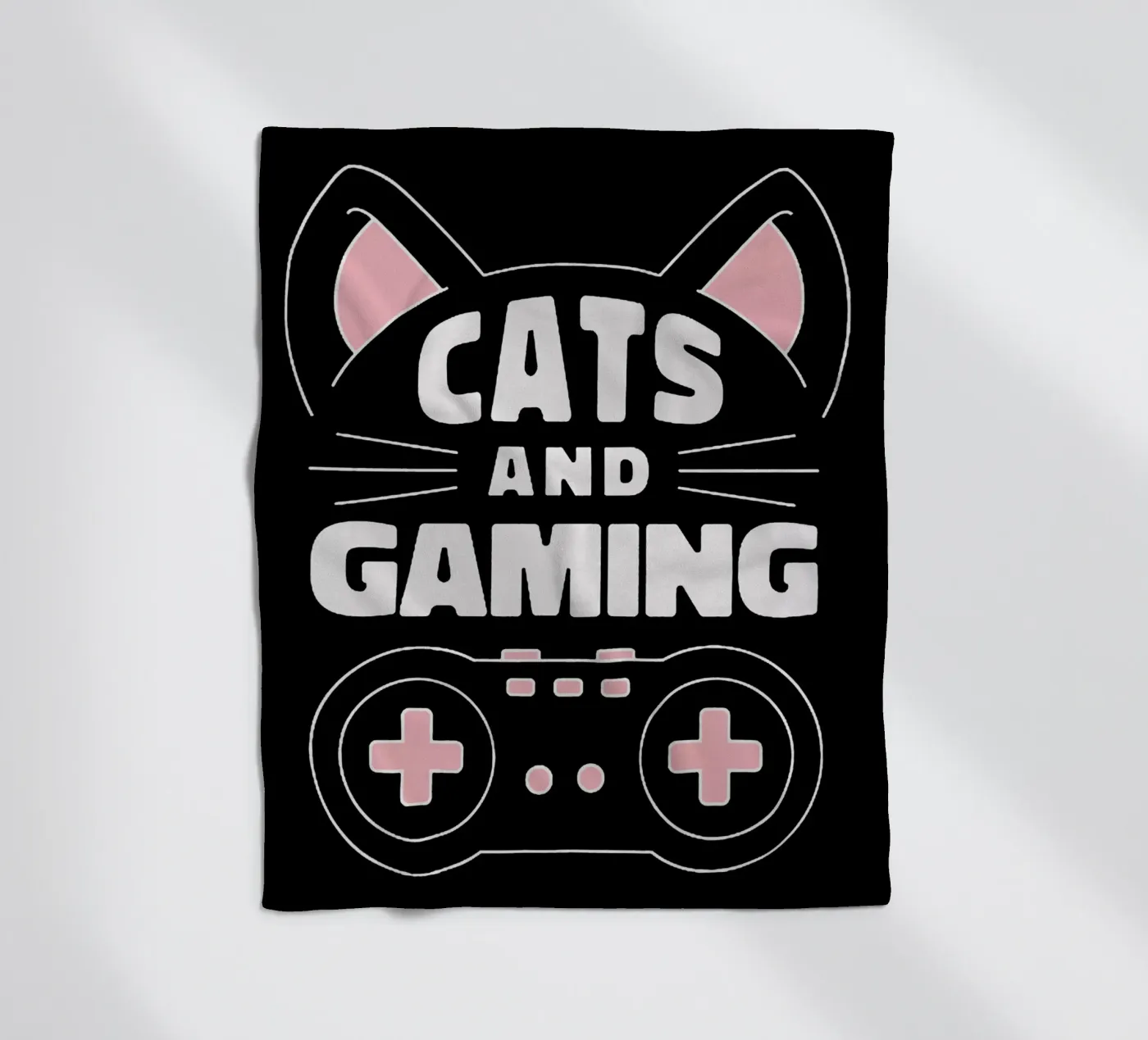 Gatto e gioco coperta in pile da Gunawan Rb