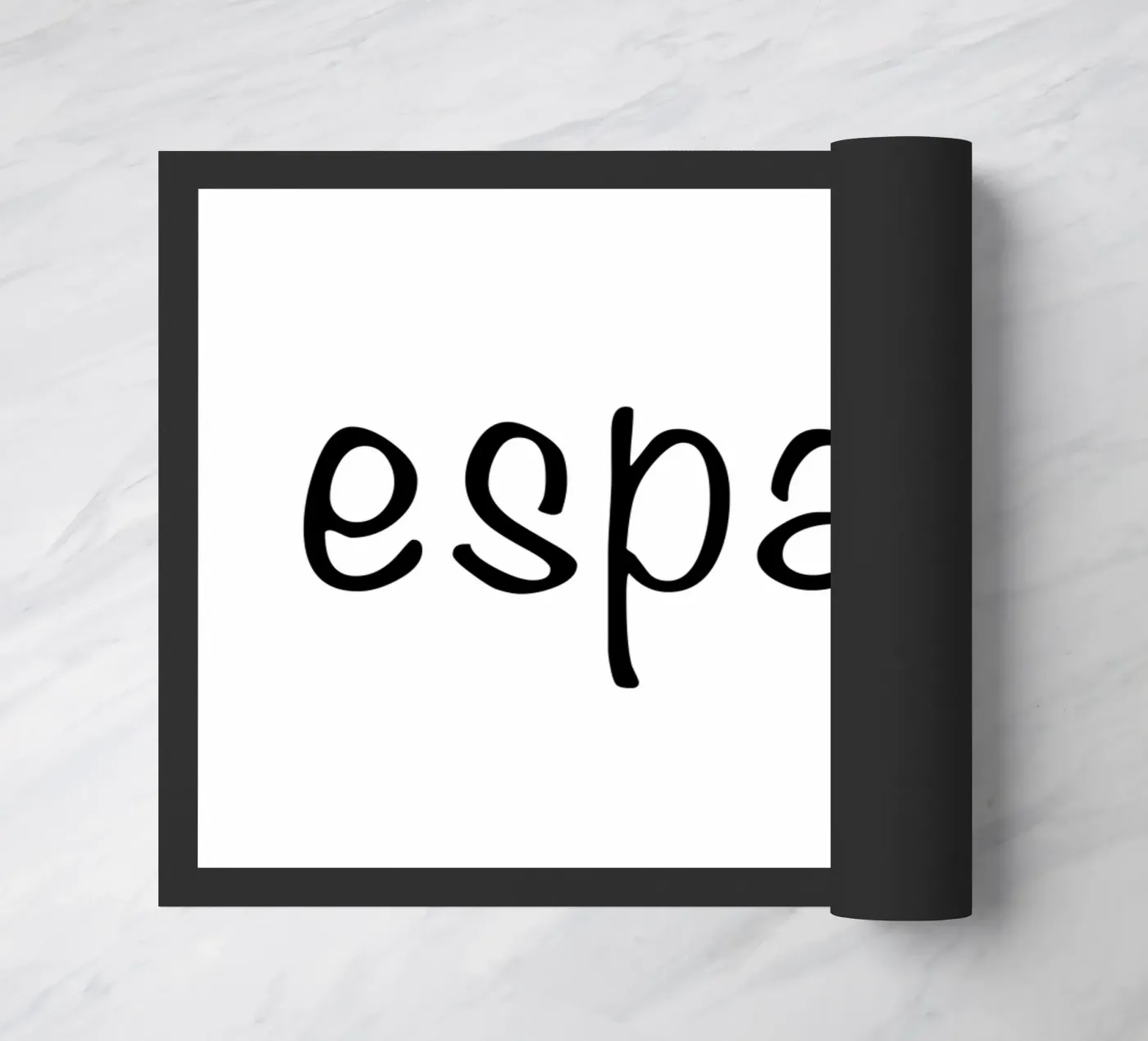 España deurmat van typotraveler