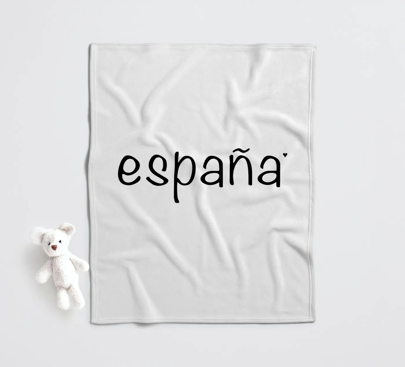 España Fleecedecke von typotraveler