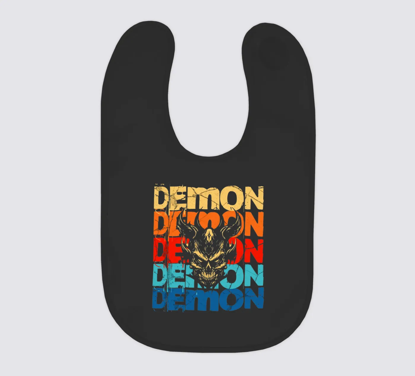DEMON baby bib by Gunawan Rb