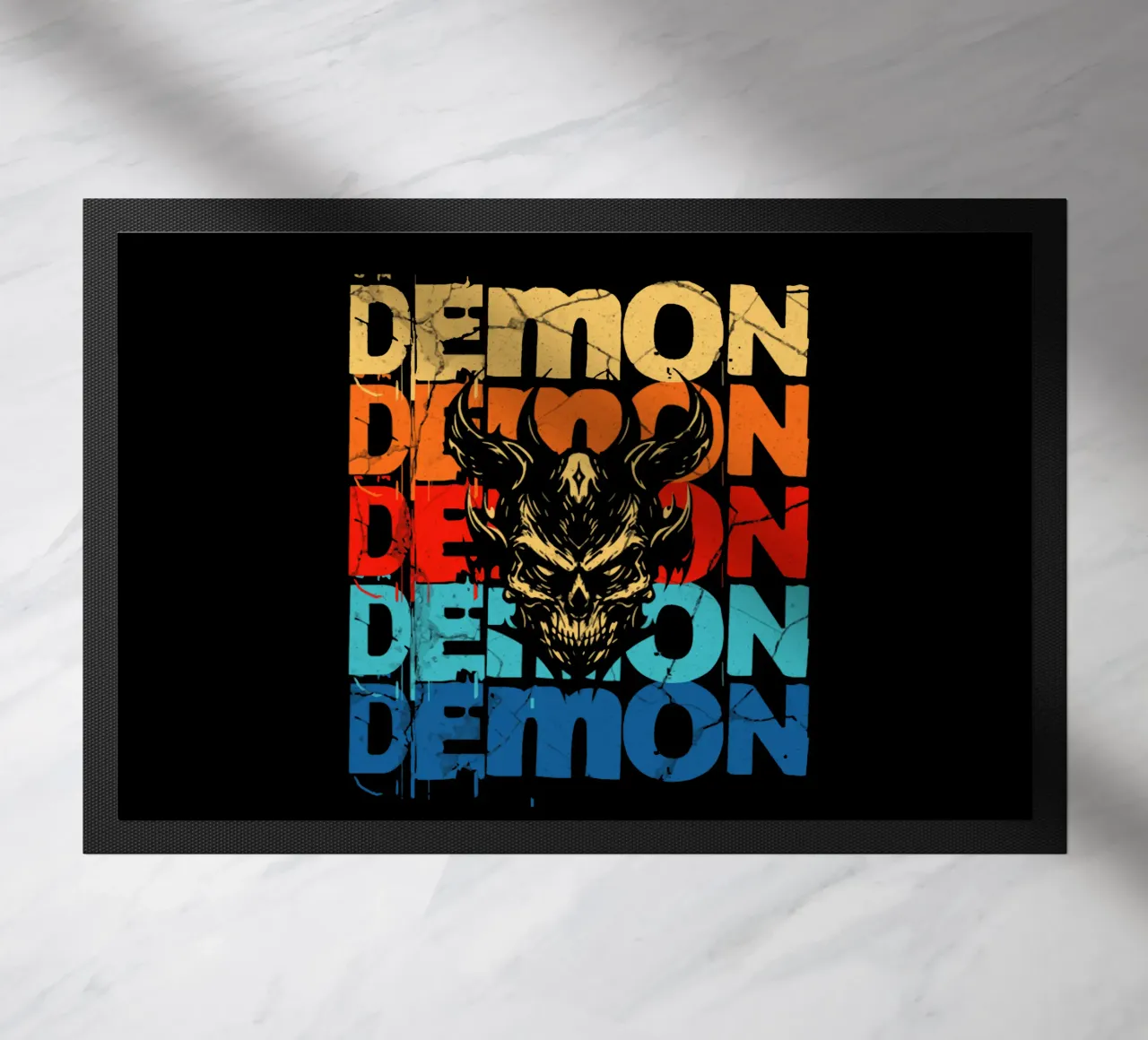 DEMON doormat by Gunawan Rb