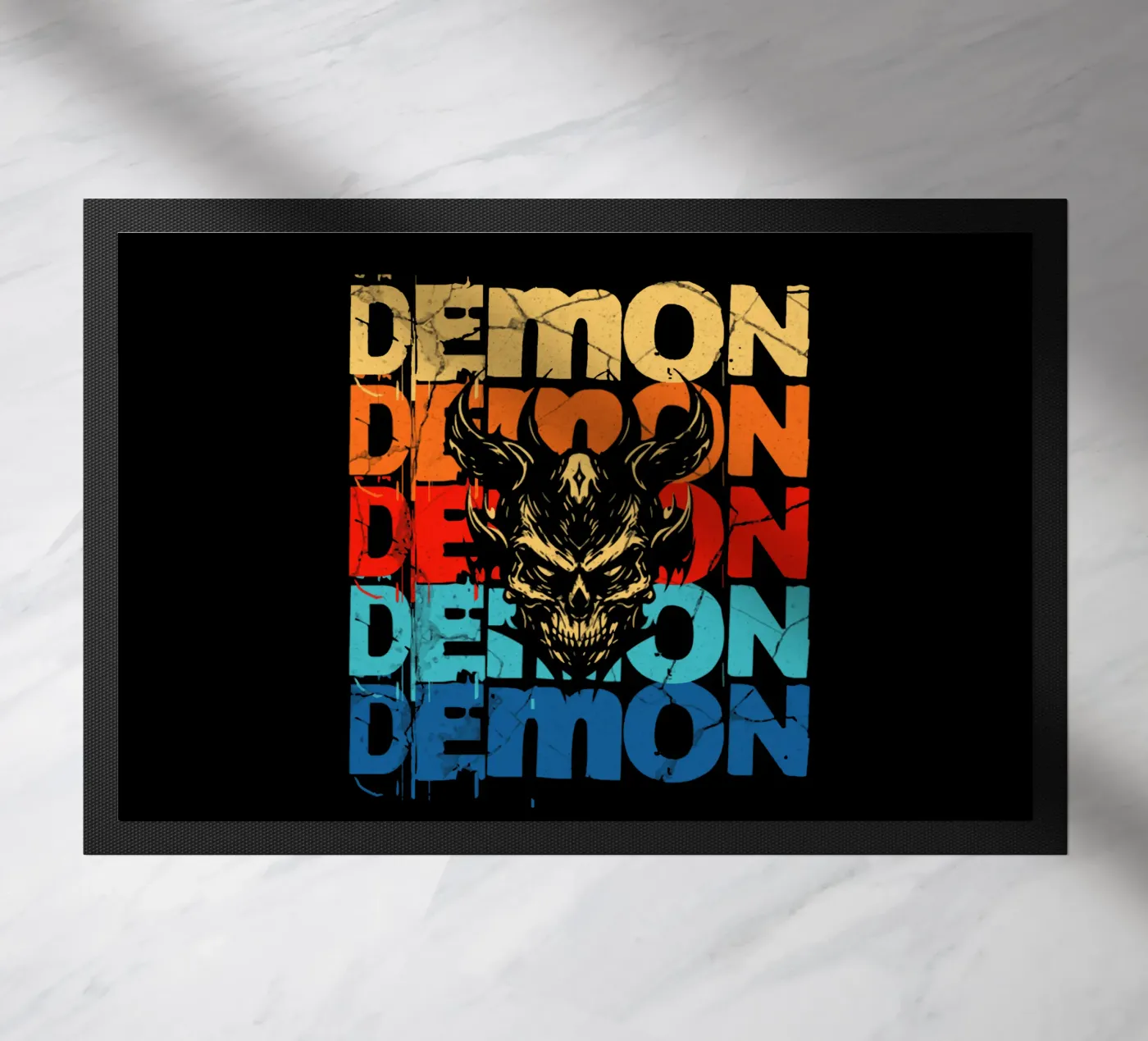 DEMON doormat by Gunawan Rb