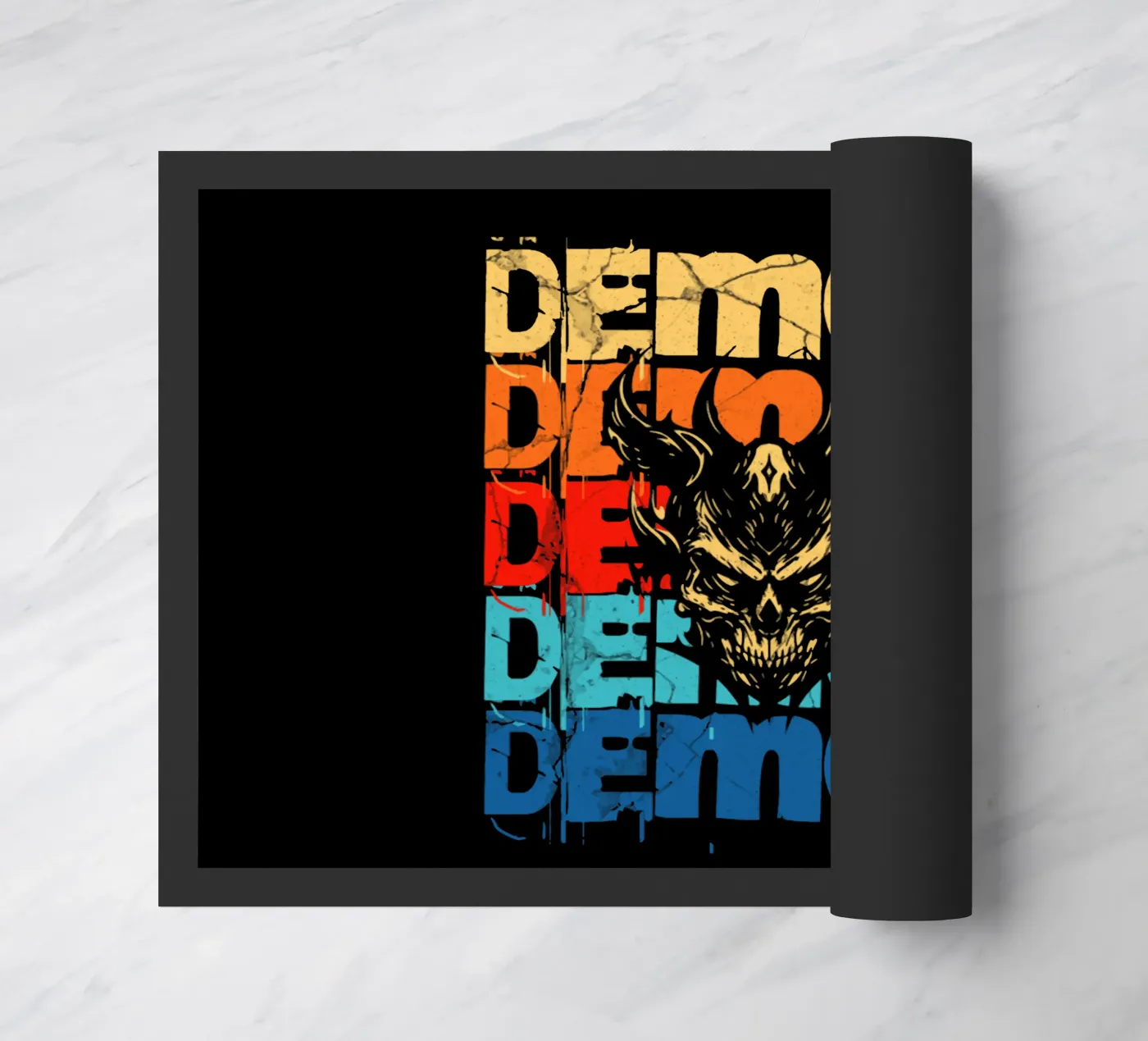 DEMON doormat by Gunawan Rb