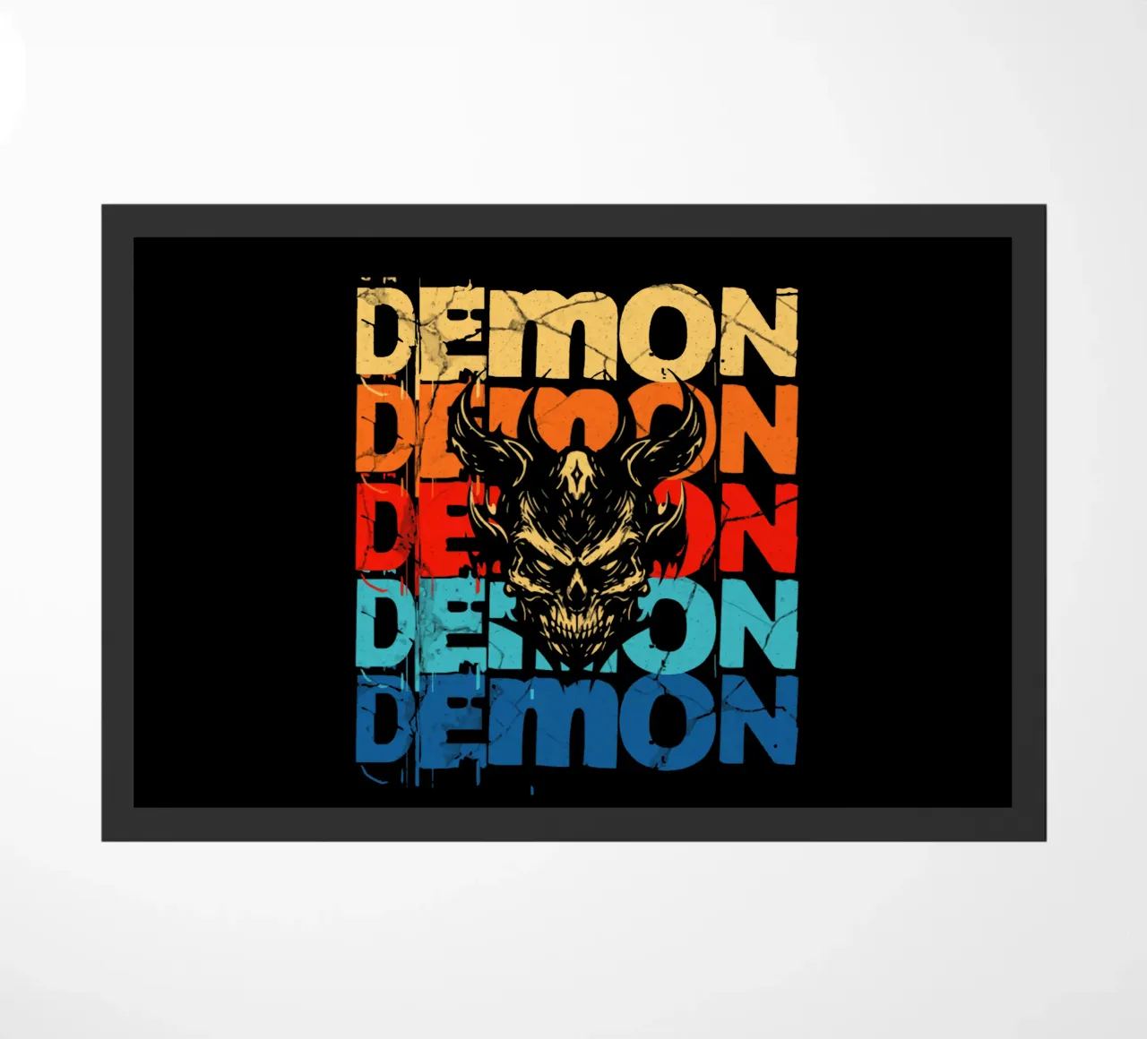 DEMON doormat by Gunawan Rb