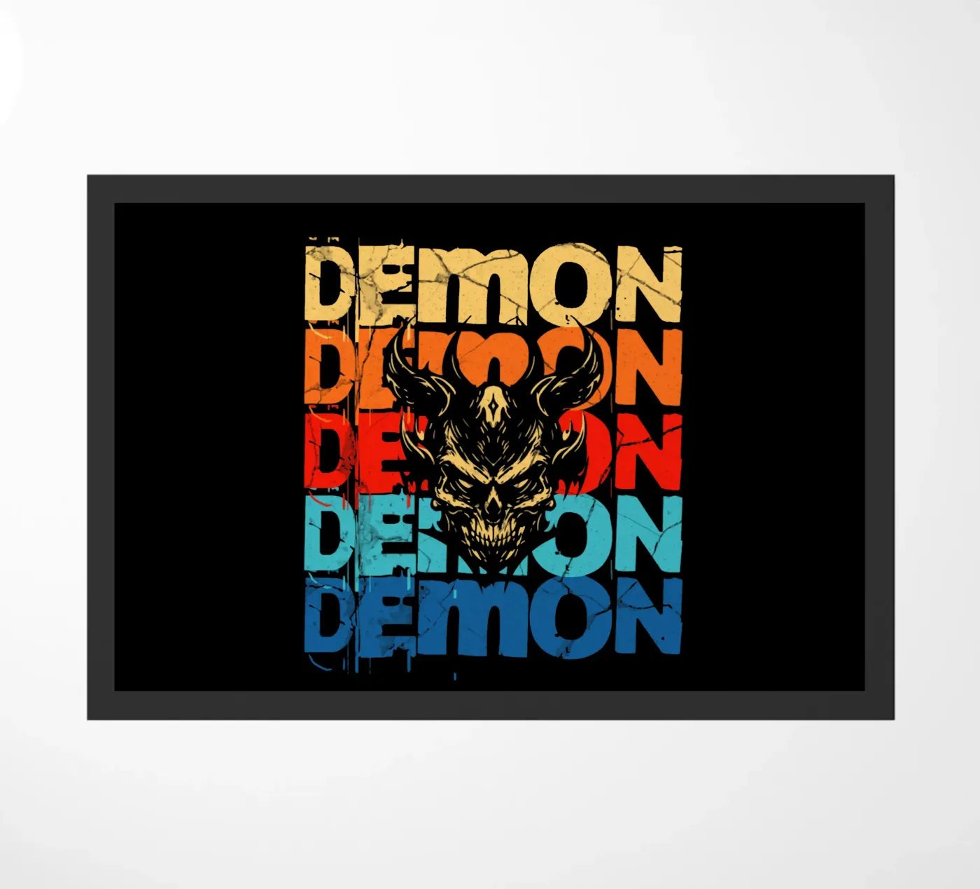 DEMON doormat by Gunawan Rb