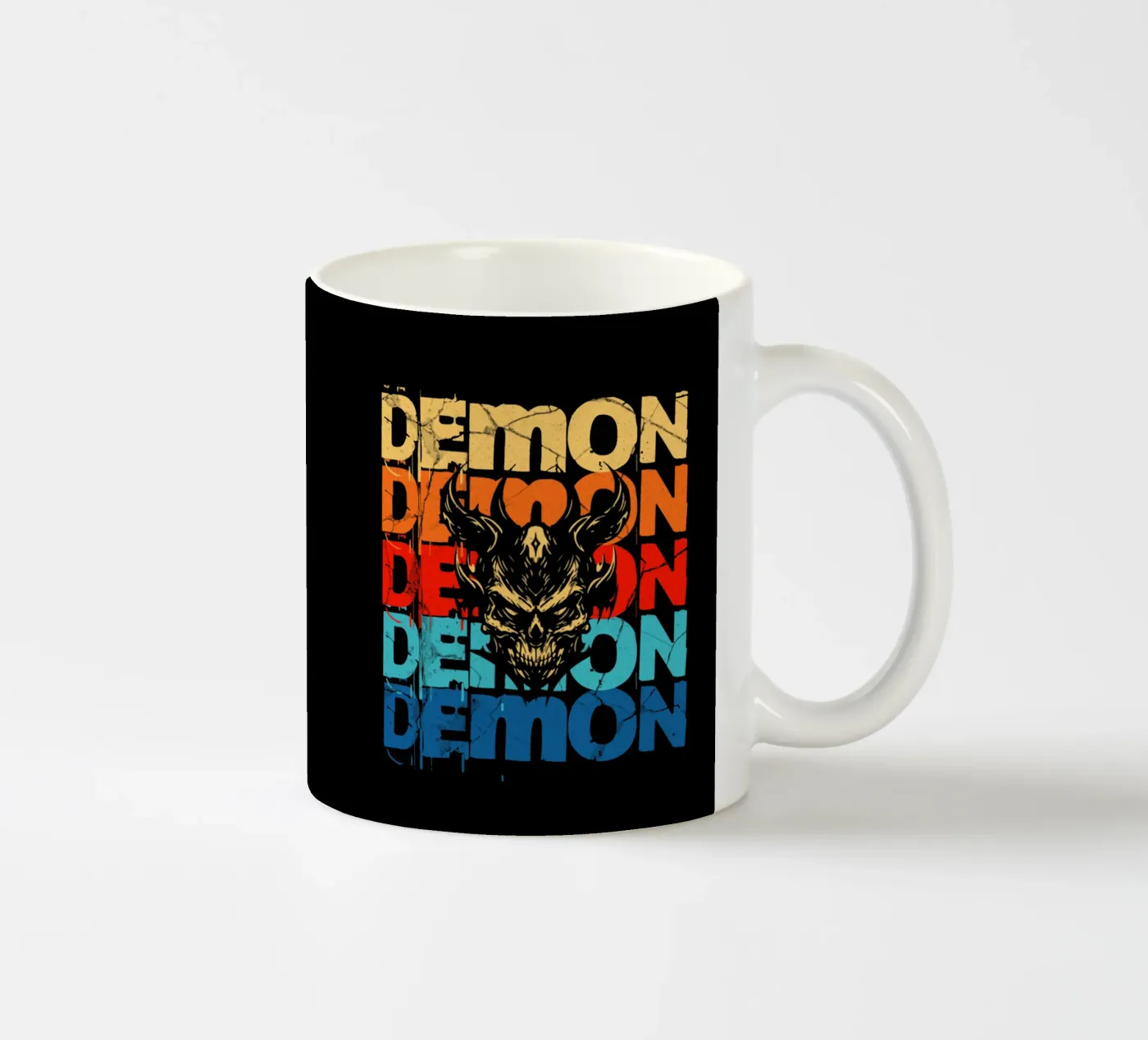 DEMON ceramic mug by Gunawan Rb