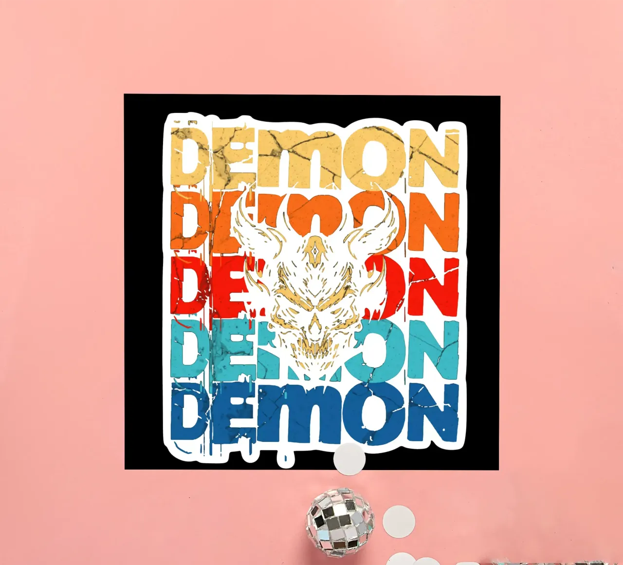 DEMON sticker by Gunawan Rb