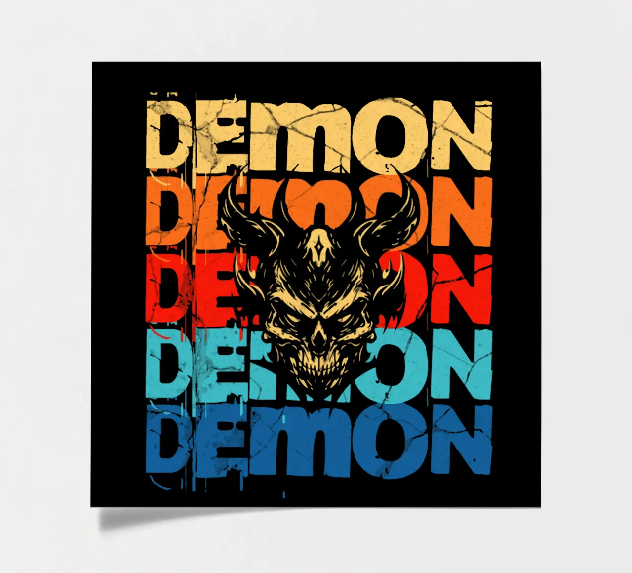 DEMON sticker sheet by Gunawan Rb