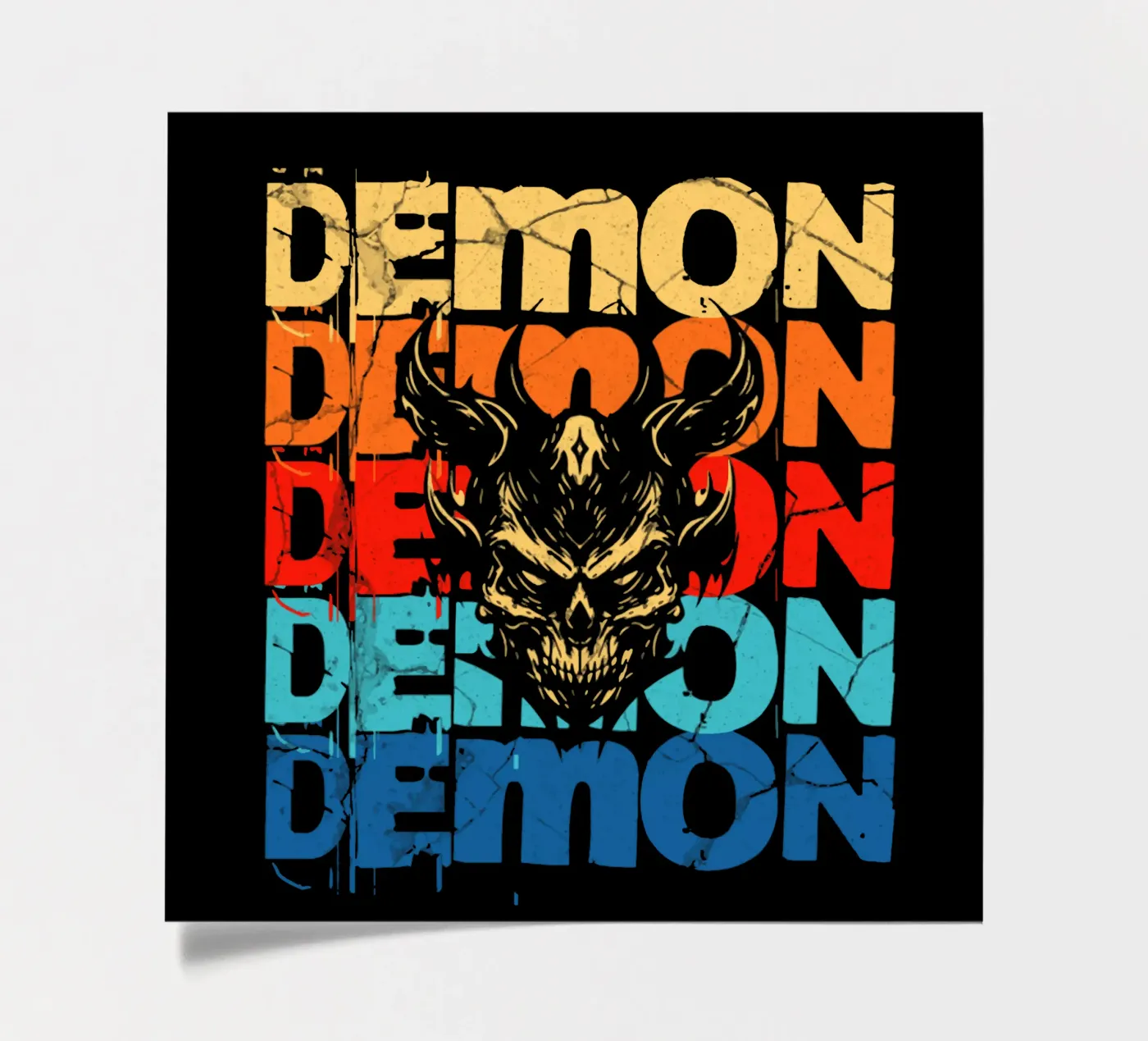 DEMON foglio adesivo da Gunawan Rb