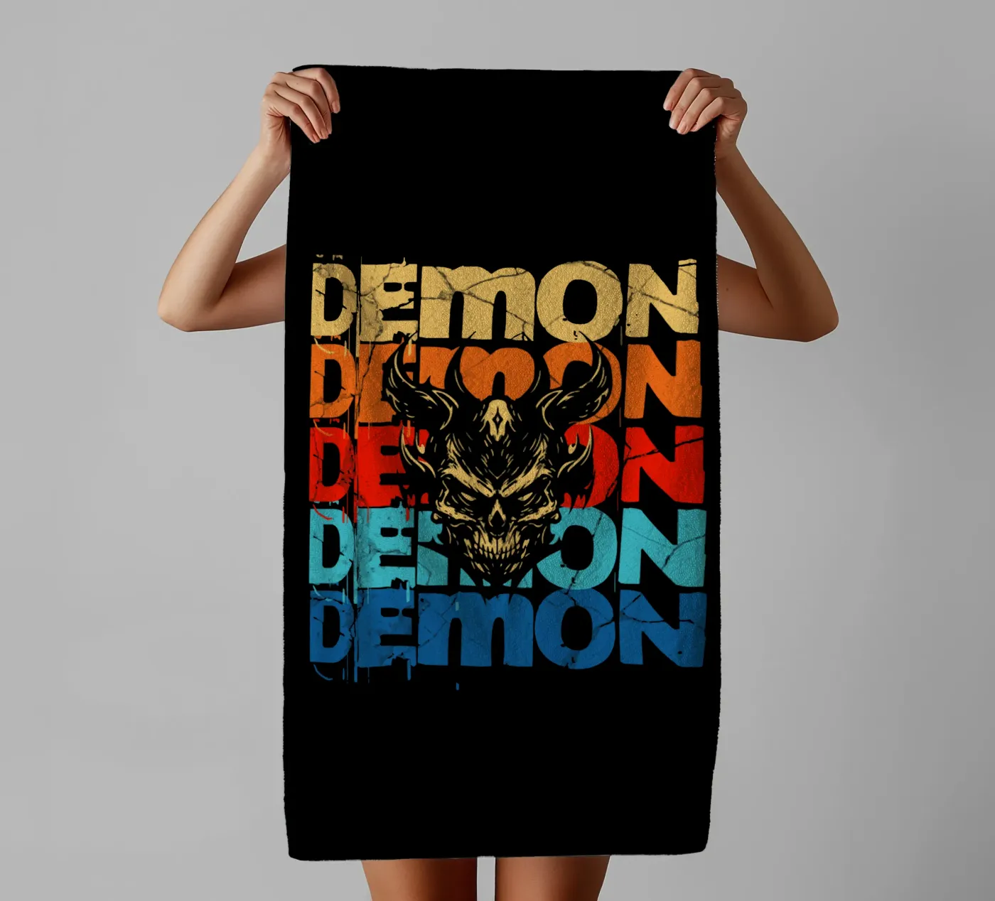 DEMON badhanddoek van Gunawan Rb