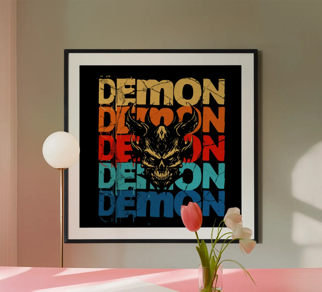 DEMON poster by Gunawan Rb