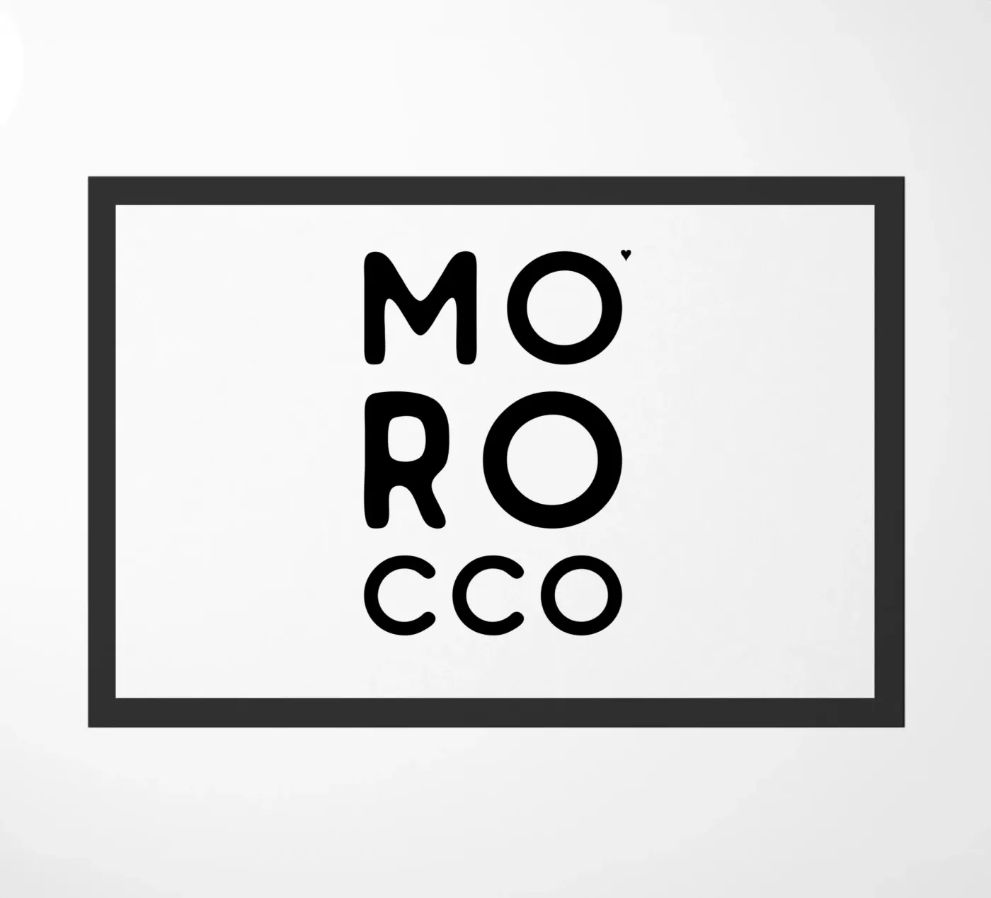 Morocco doormat by typotraveler