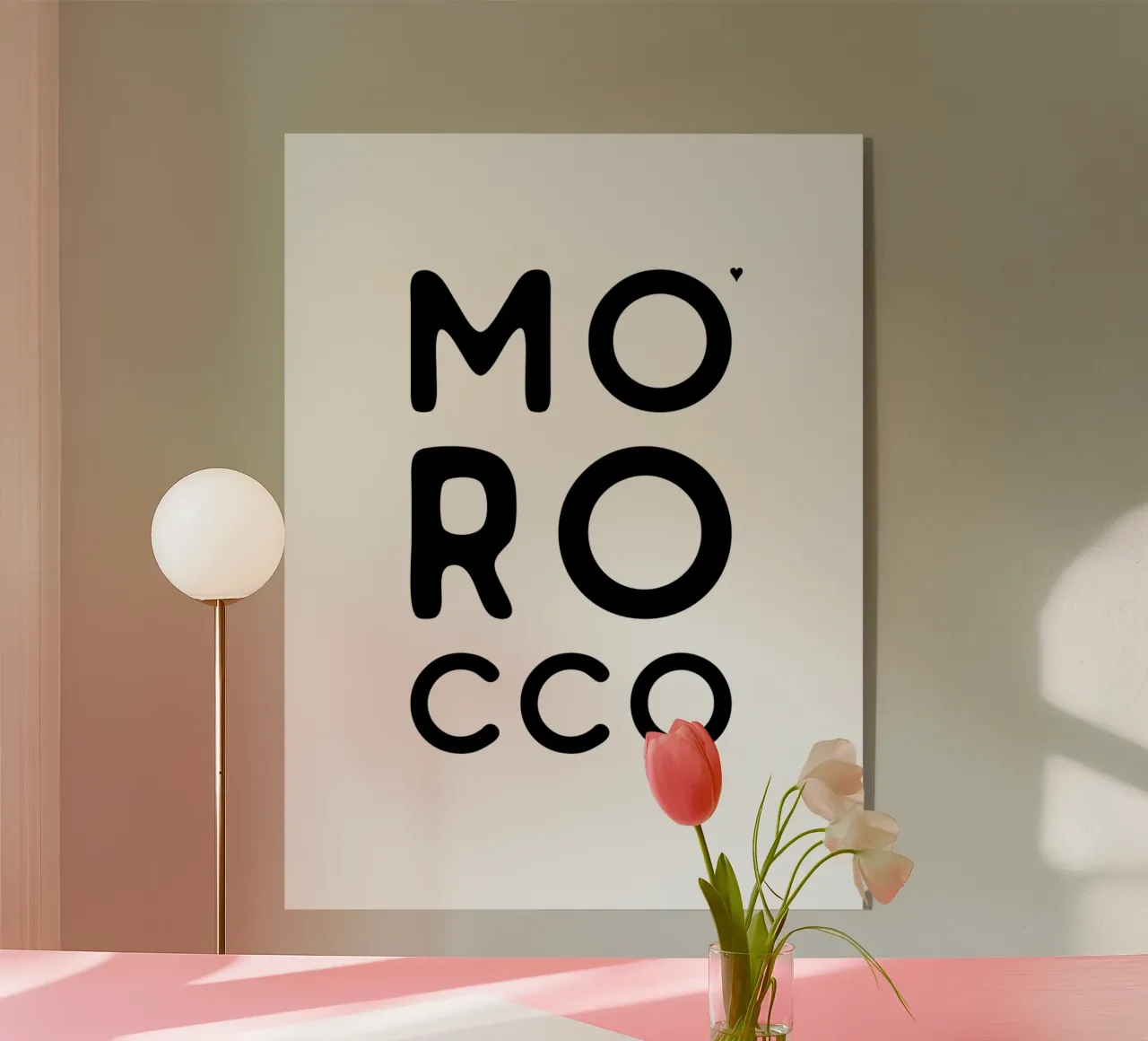 Morocco Acryl-Glas von typotraveler