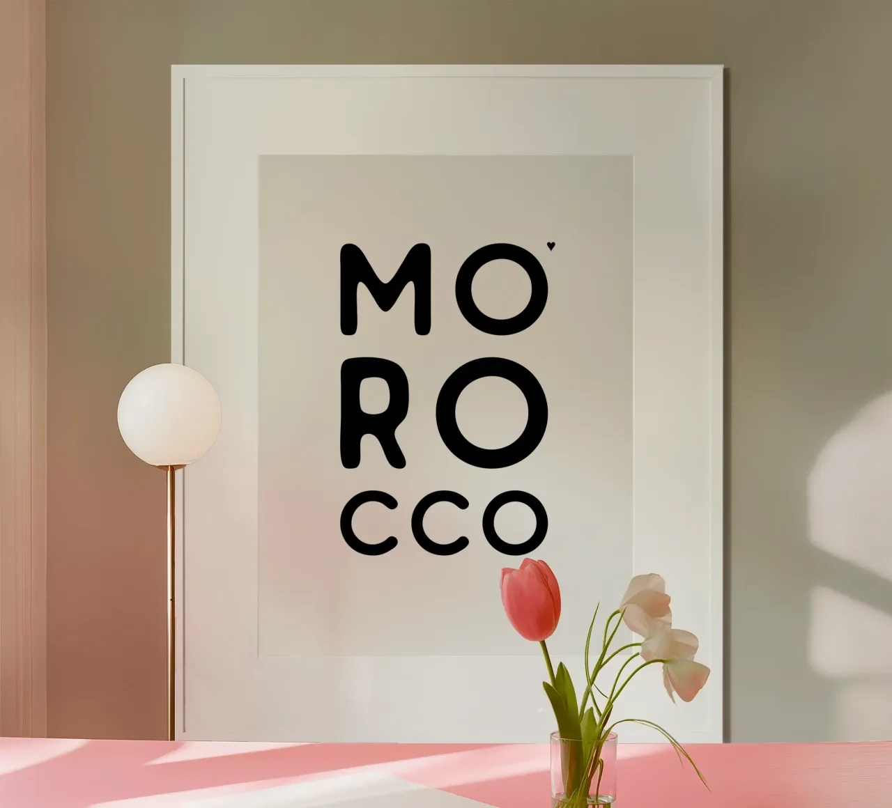 Morocco poster da typotraveler