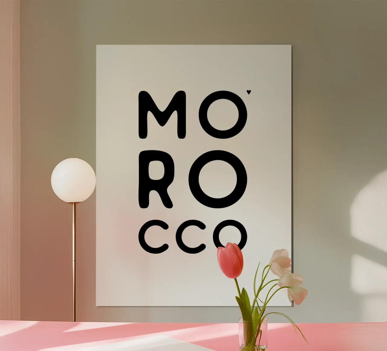 Morocco poster da typotraveler