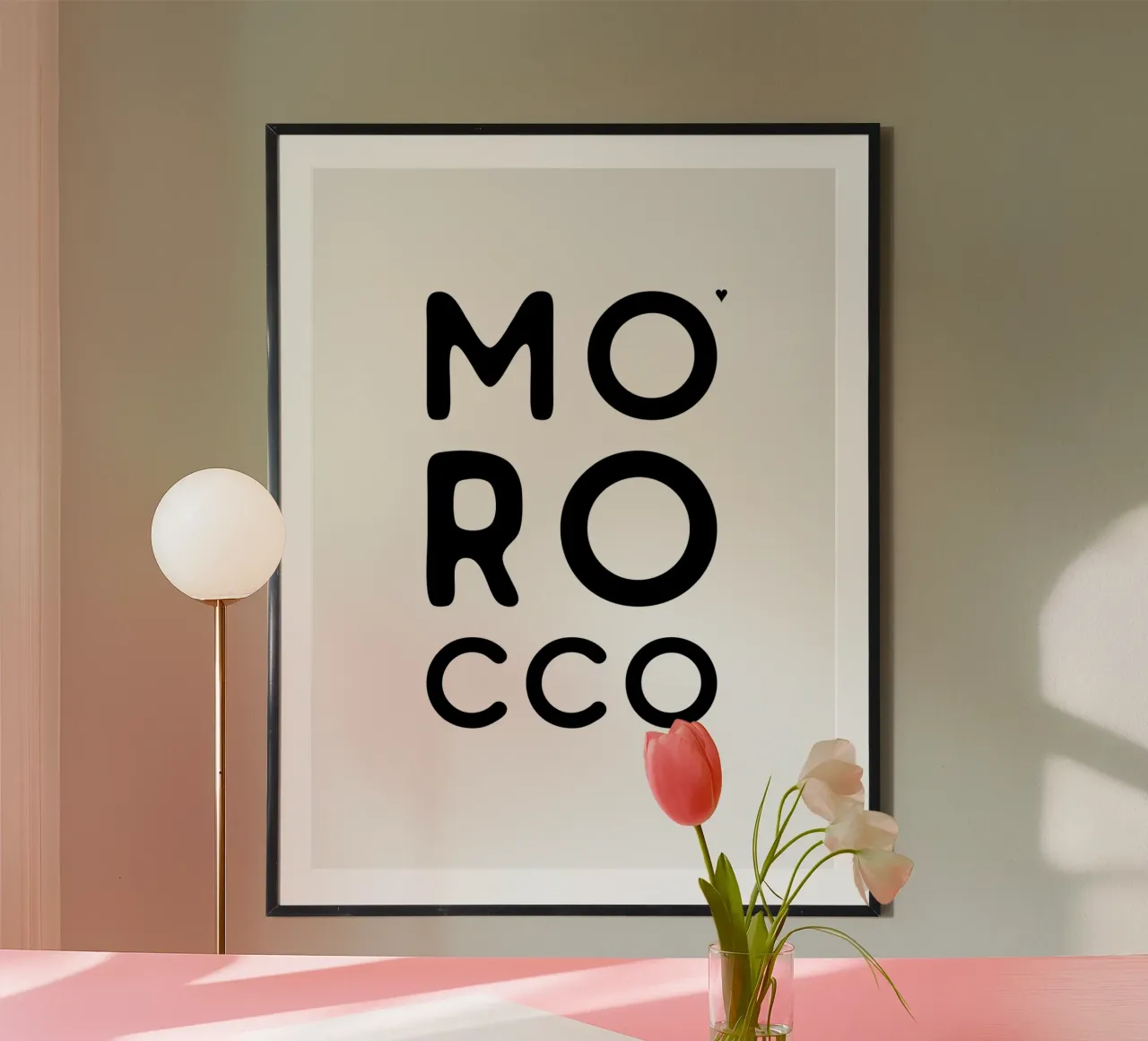 Morocco poster da typotraveler