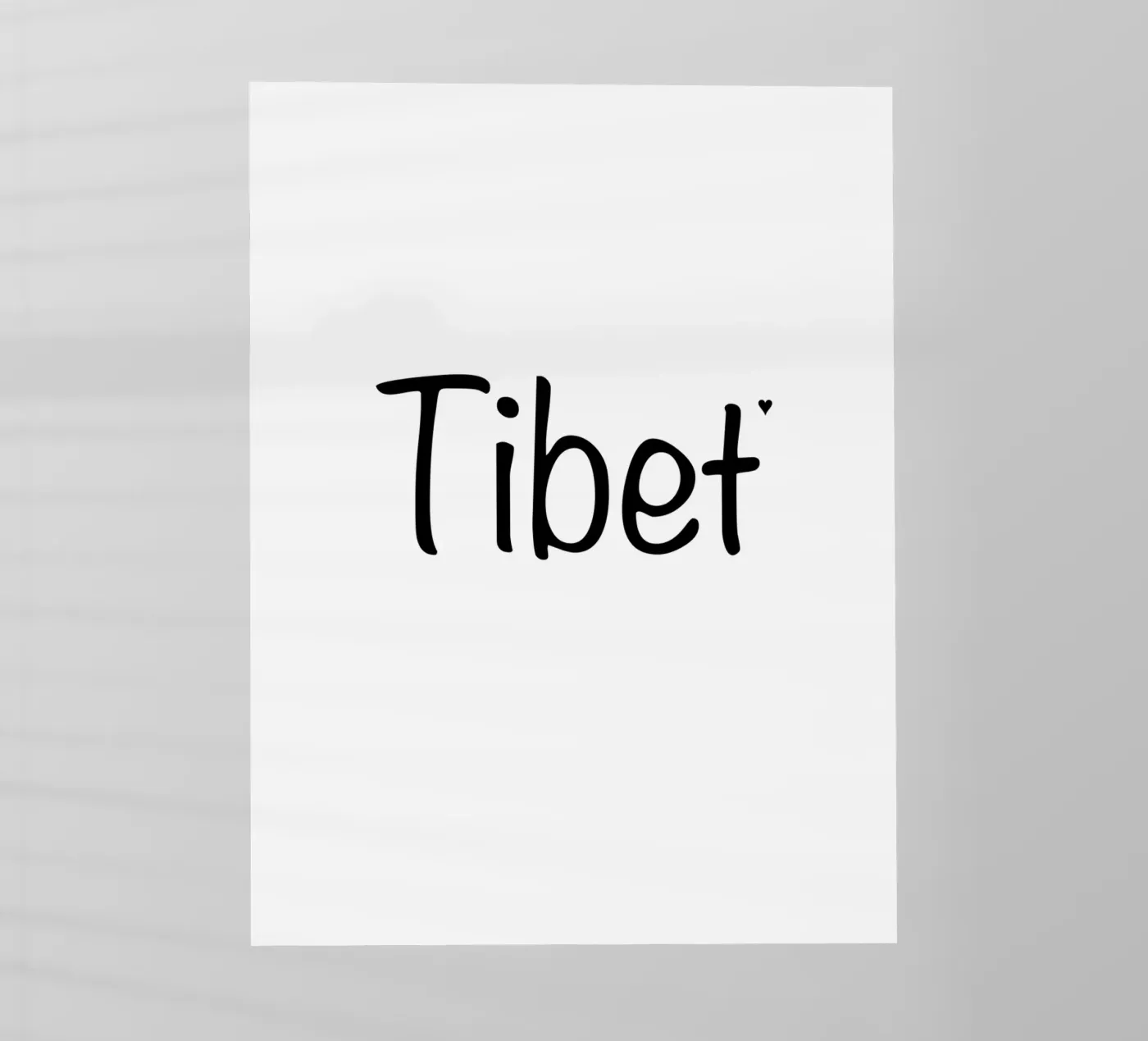 Tibet pellicola backlit da typotraveler