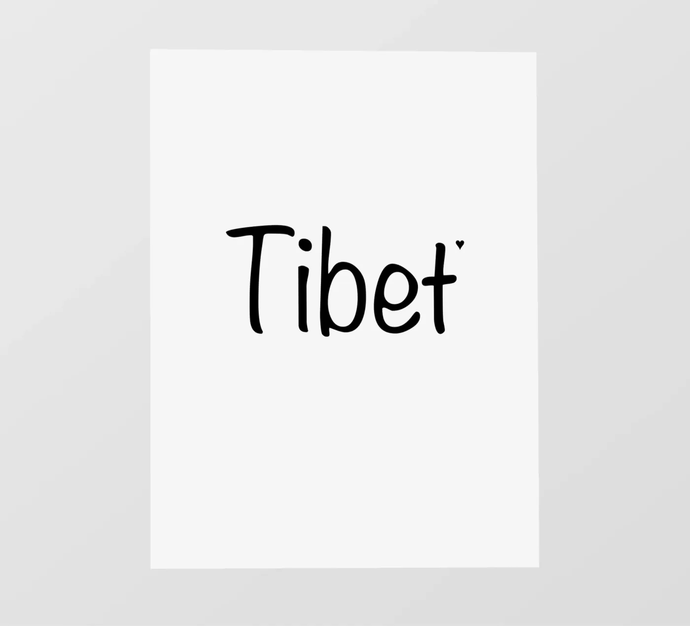 Tibet pellicola backlit da typotraveler