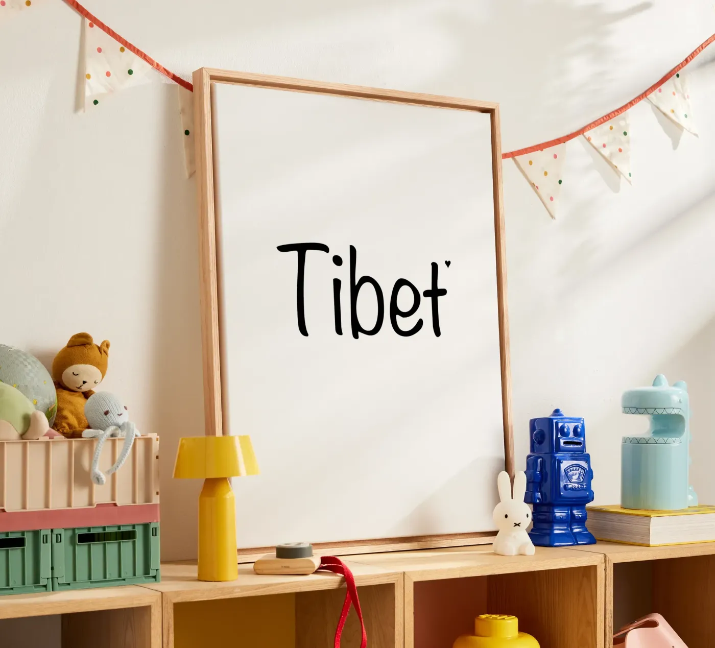 Tibet canvas van typotraveler