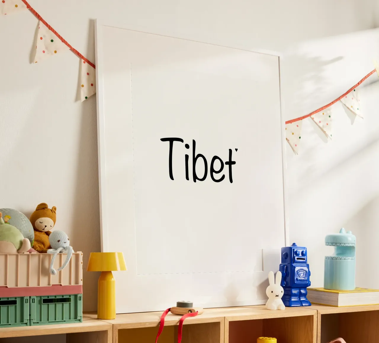 Tibet poster by typotraveler