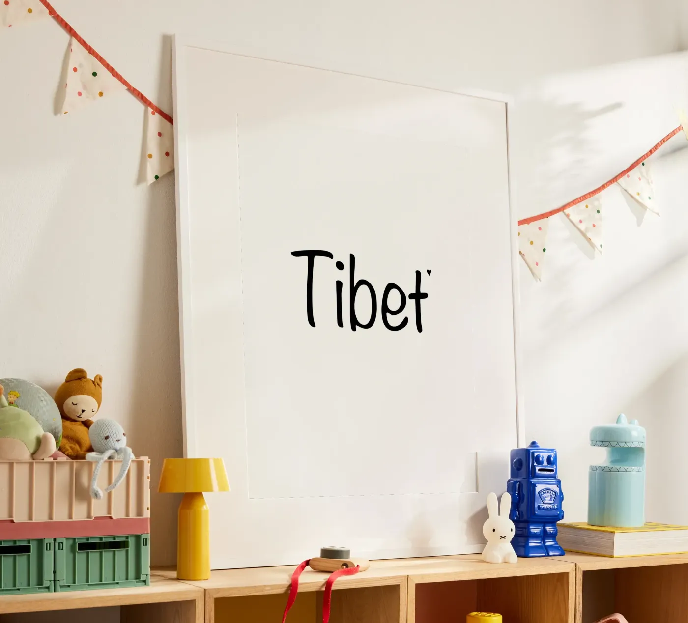 Tibet Poster von typotraveler