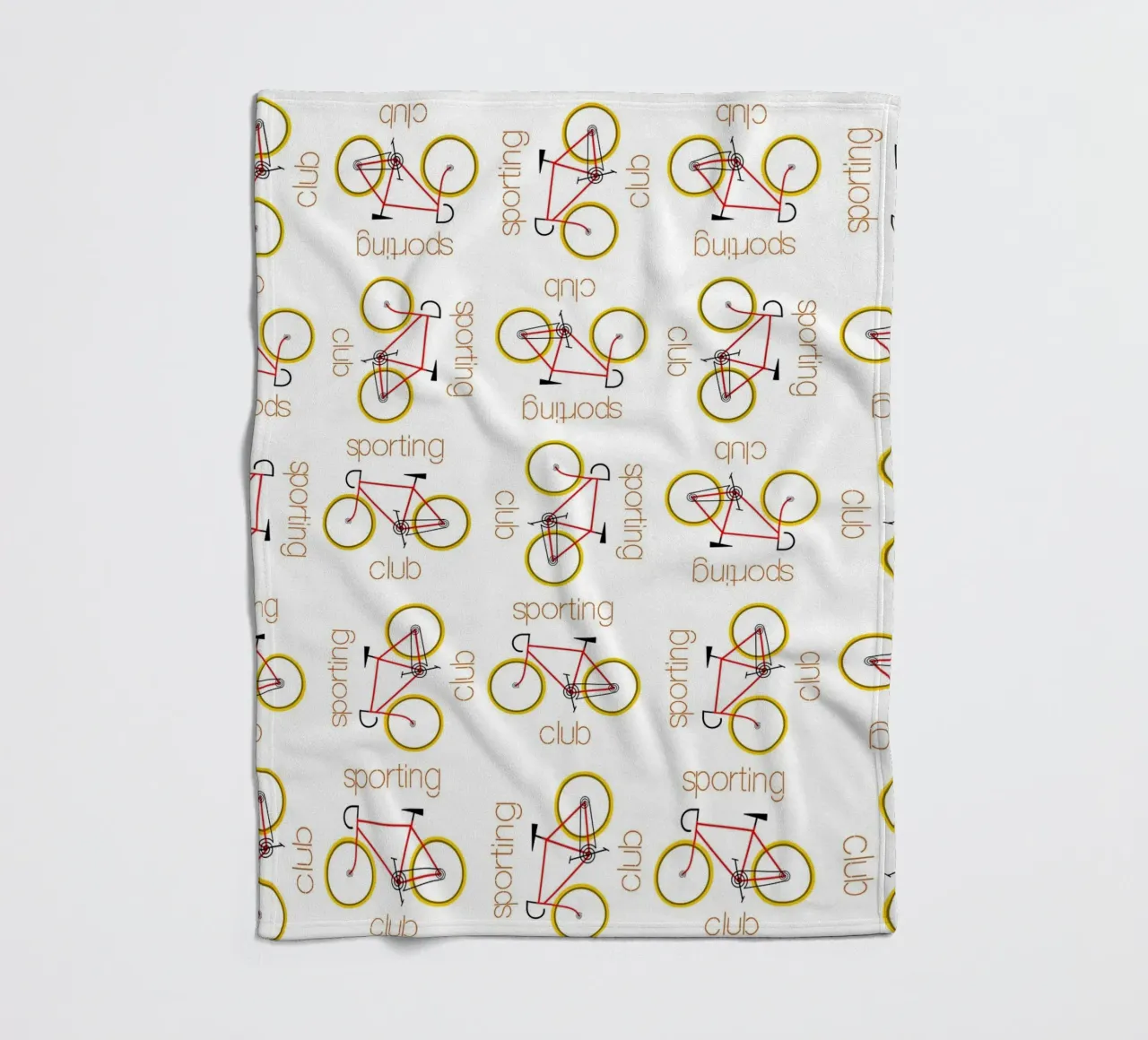 Sporting club fleece blanket by LaylaOzFun
