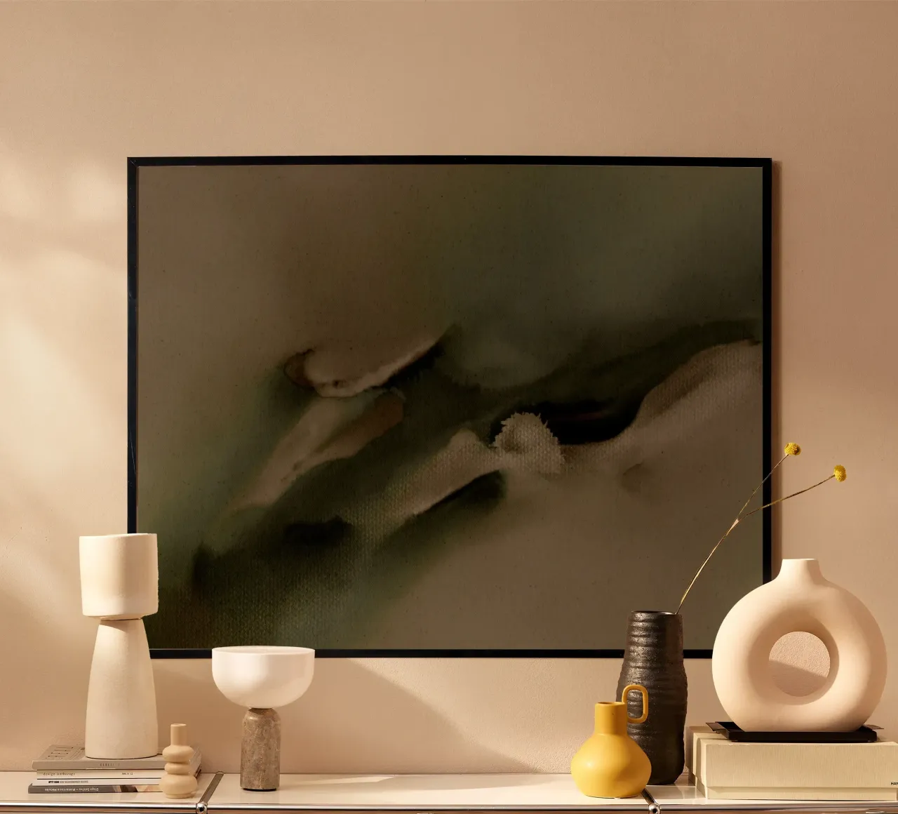 Free Form 5 poster van Shatha Al Dafai