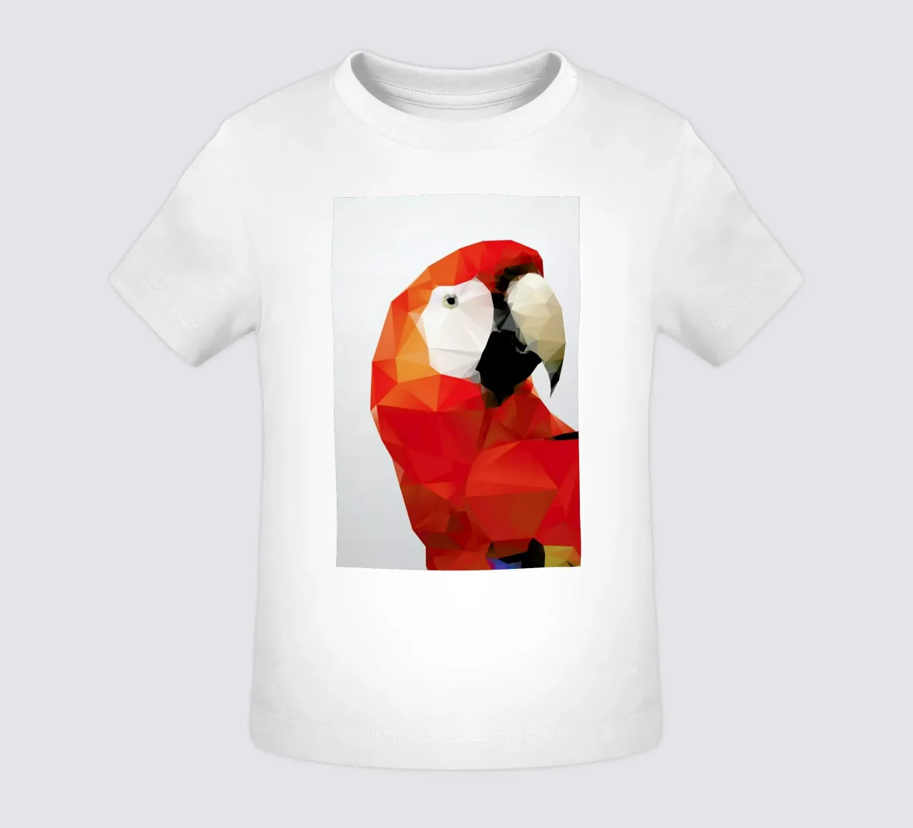 Geo Parrot Red maglietta neonato da Three Of The Possessed